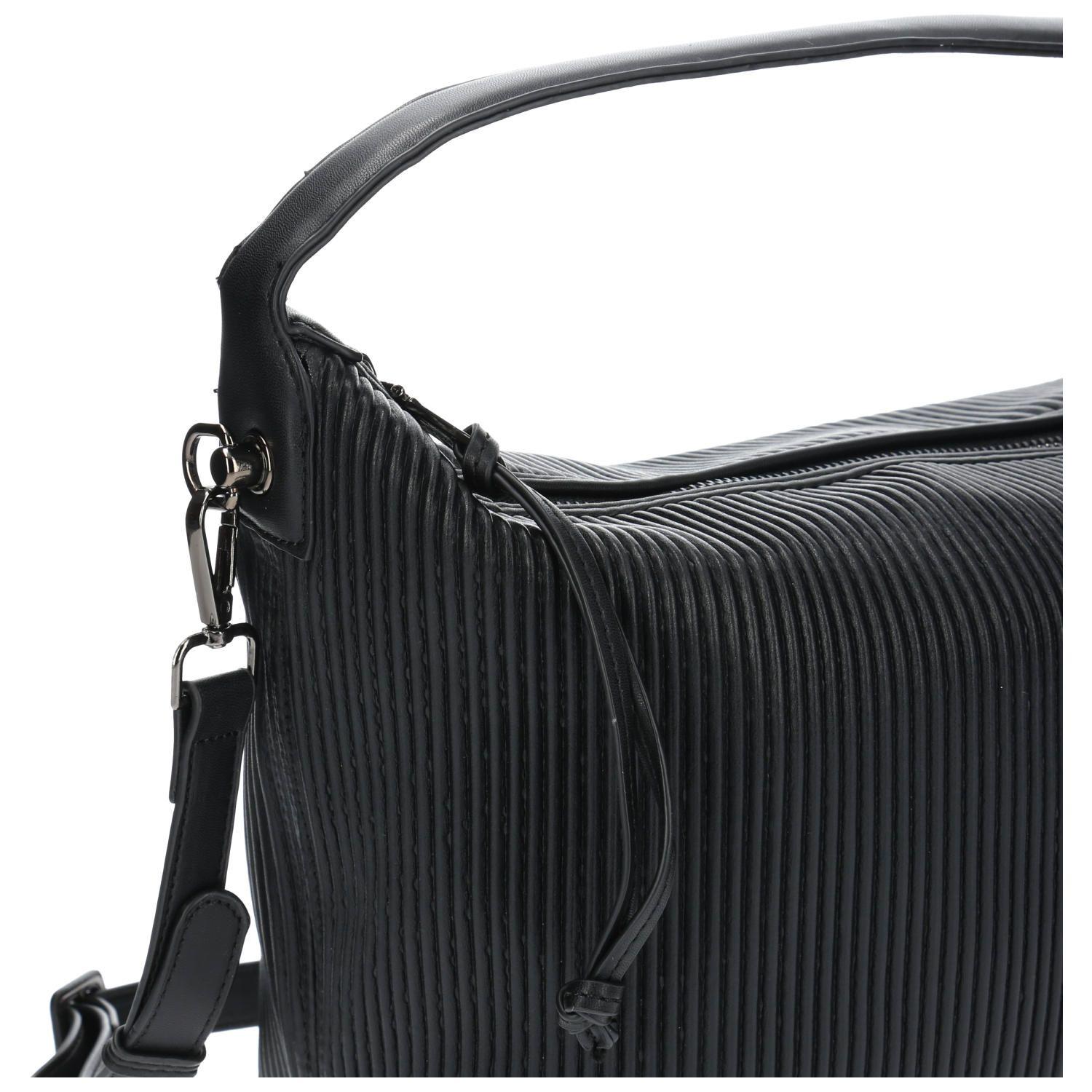 Cartera De Mano Casual Agea Hobo Negro Mujer-4