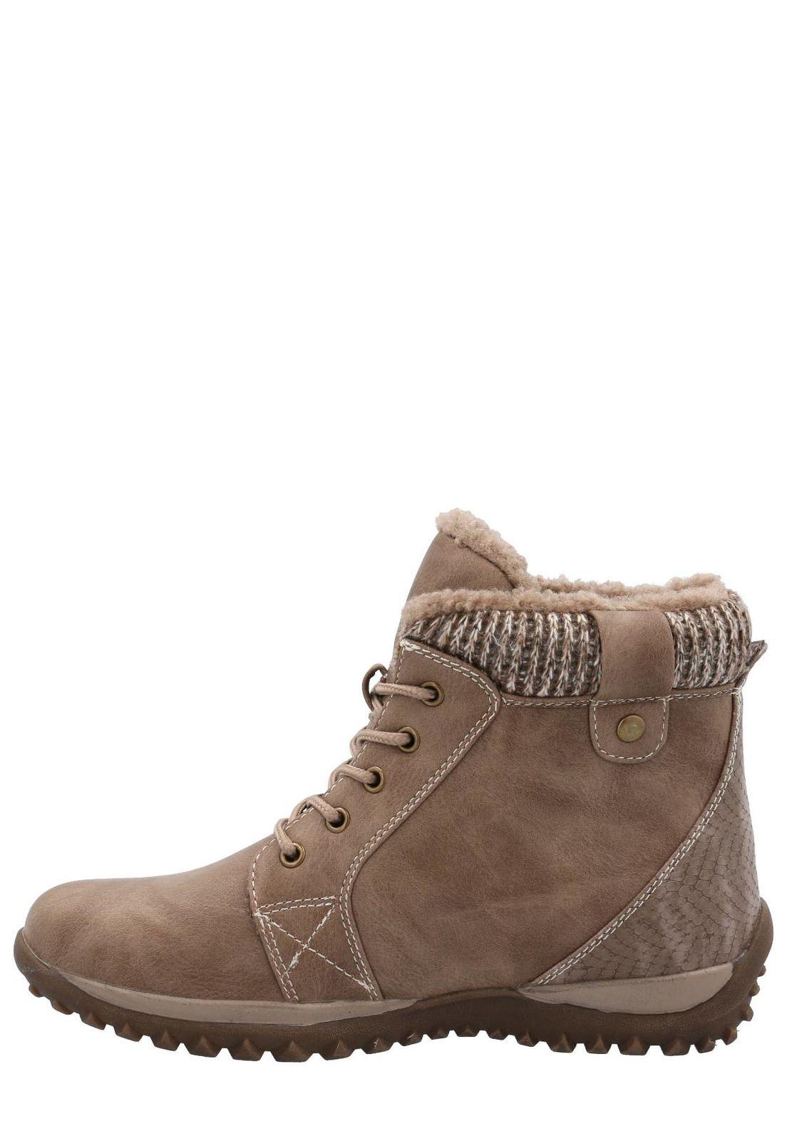 Botín Girona Mujer Taupe-5