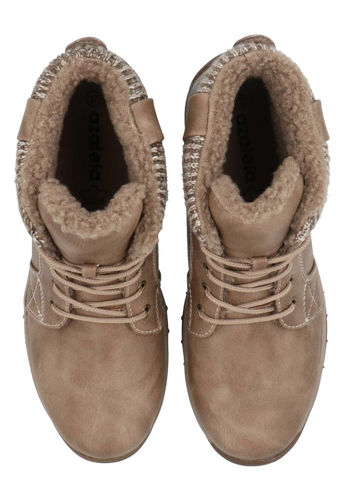 Botín Girona Mujer Taupe-7