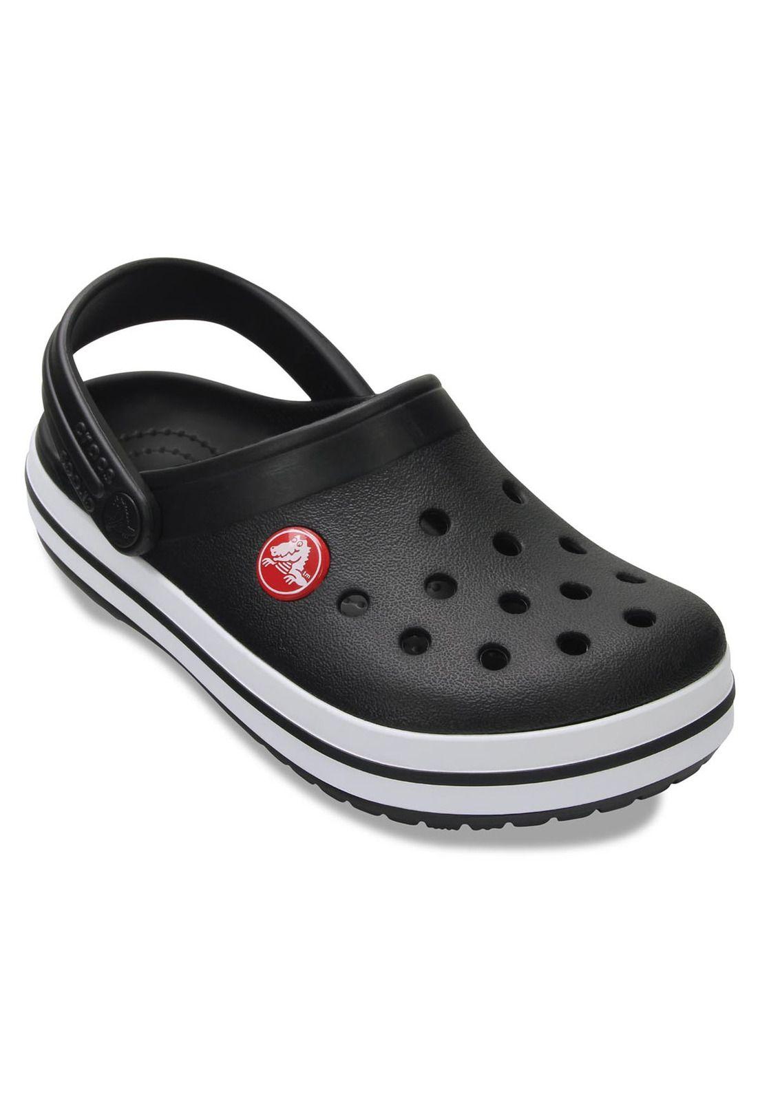 Zueco Crocs Niño Crocband Clog Negro-6