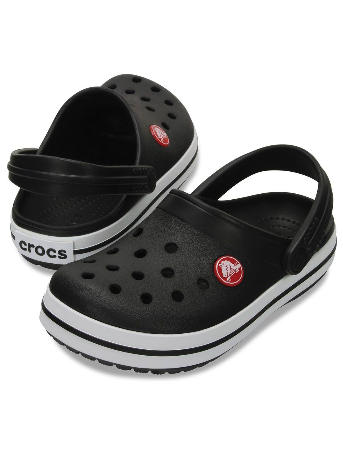 Zueco Crocs Niño Crocband Clog Negro-3