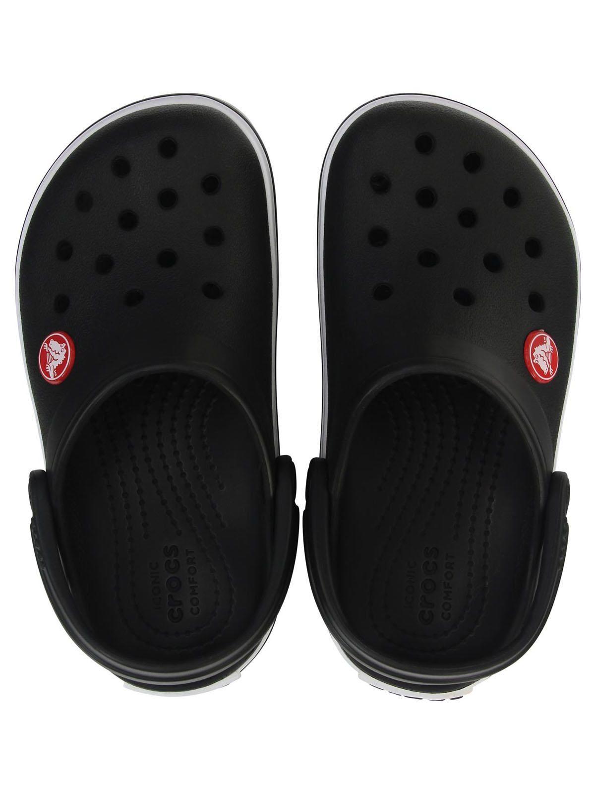 Zueco Crocs Niño Crocband Clog Negro-4