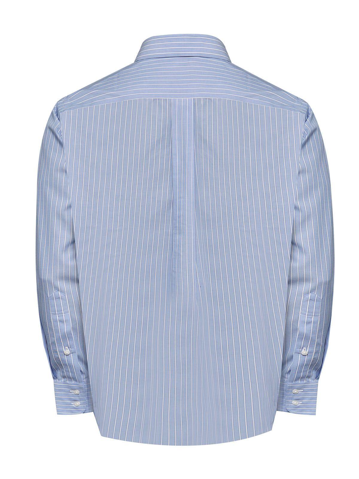 Camisa Cuello Button-Down Hombre WF Celeste-3