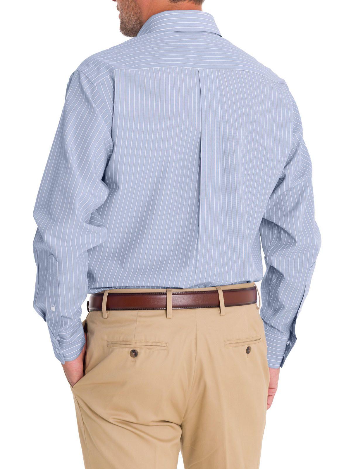 Camisa Cuello Button-Down Hombre WF Celeste-8