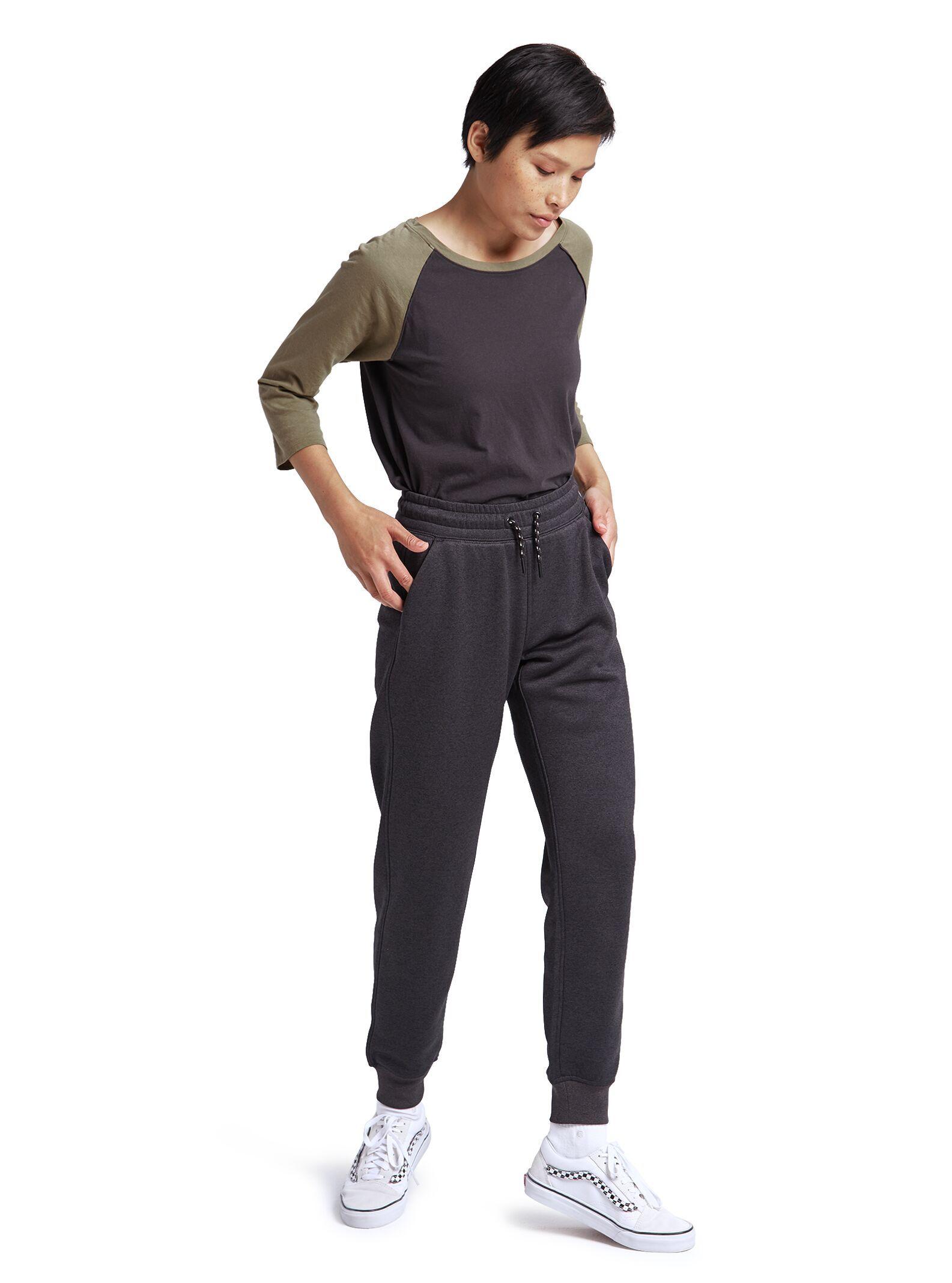 Pantalon Jogger Oak Mujer Negro Burton-2