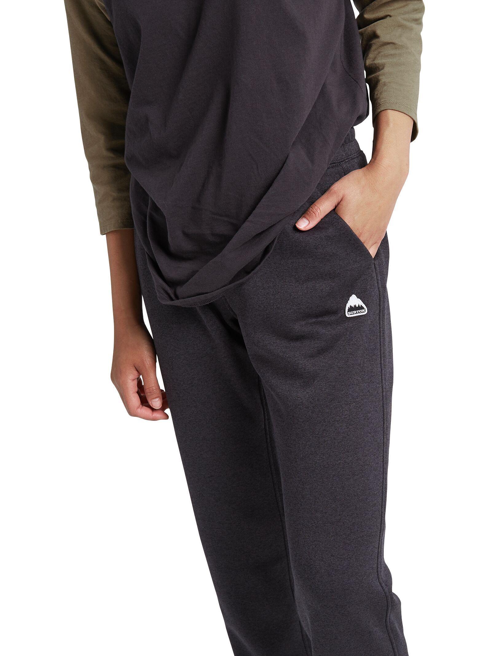 Pantalon Jogger Oak Mujer Negro Burton-3