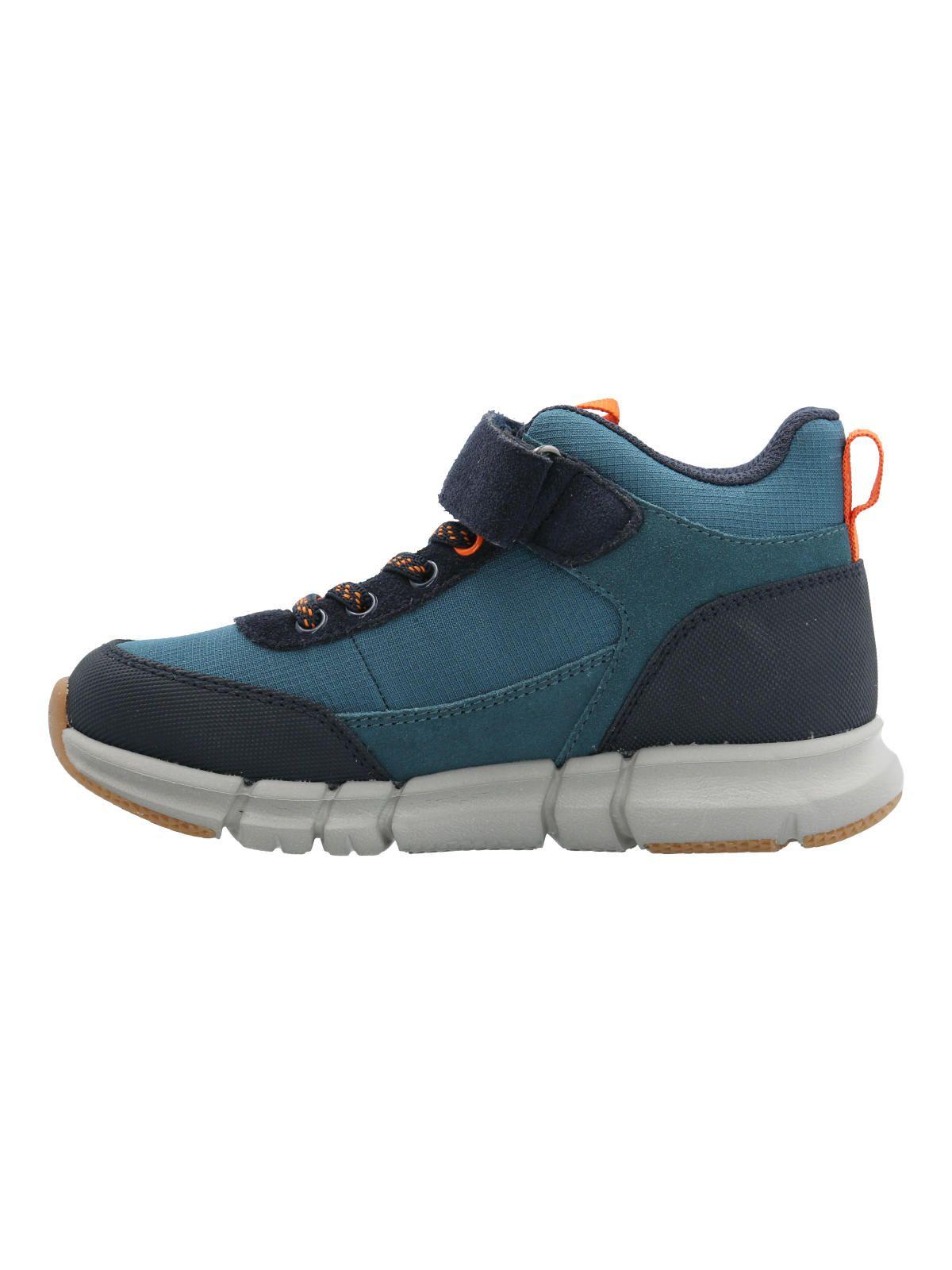 Botin Cuero Dudley Niño Azul-5