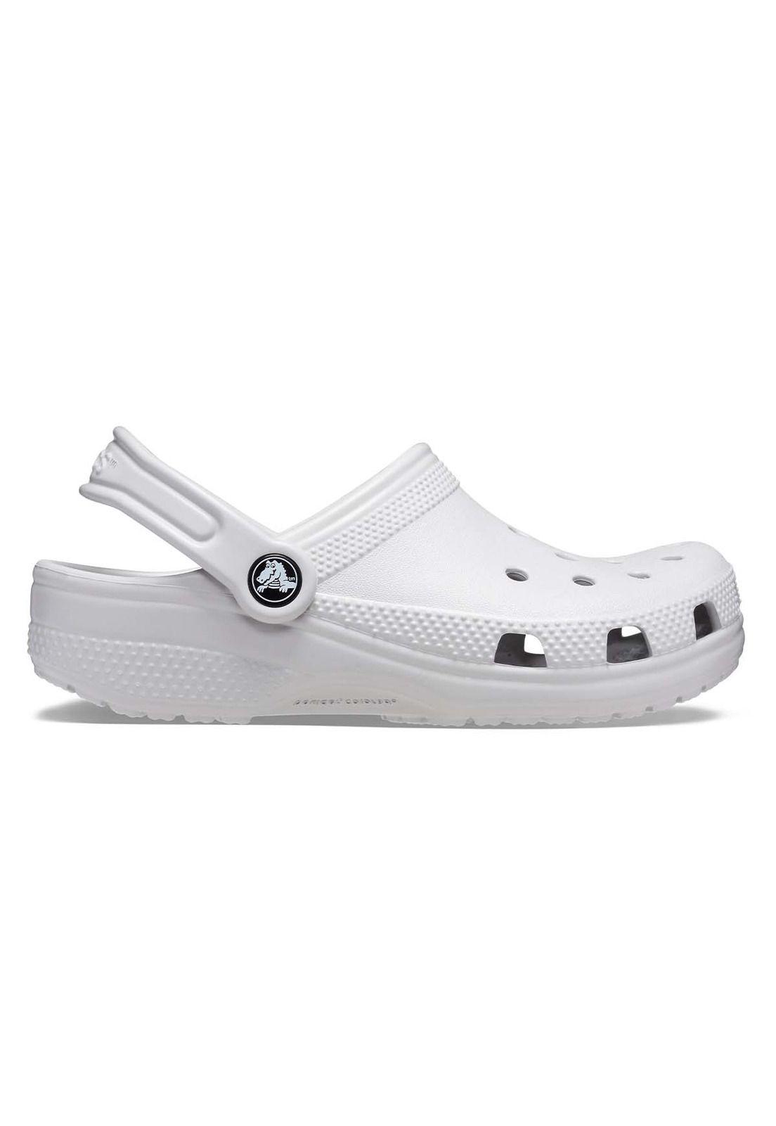 Zueco Crocs Niño Classic Clog T Blanco-0