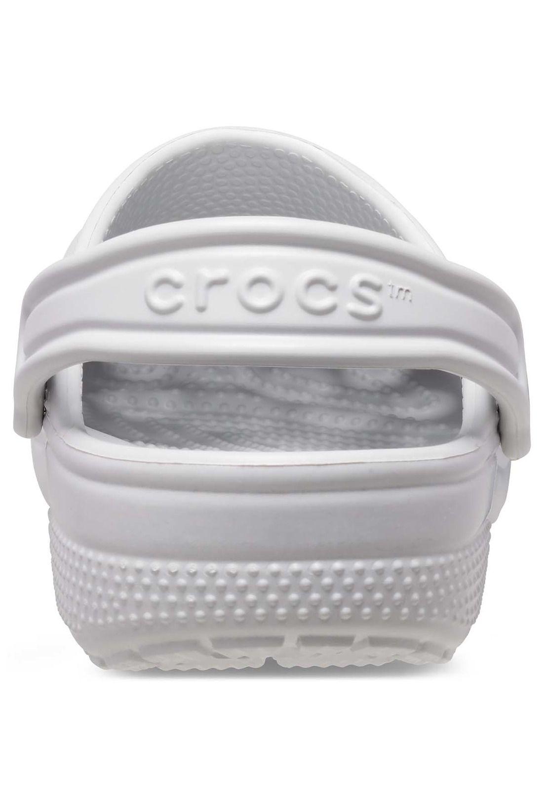 Zueco Crocs Niño Classic Clog T Blanco-7