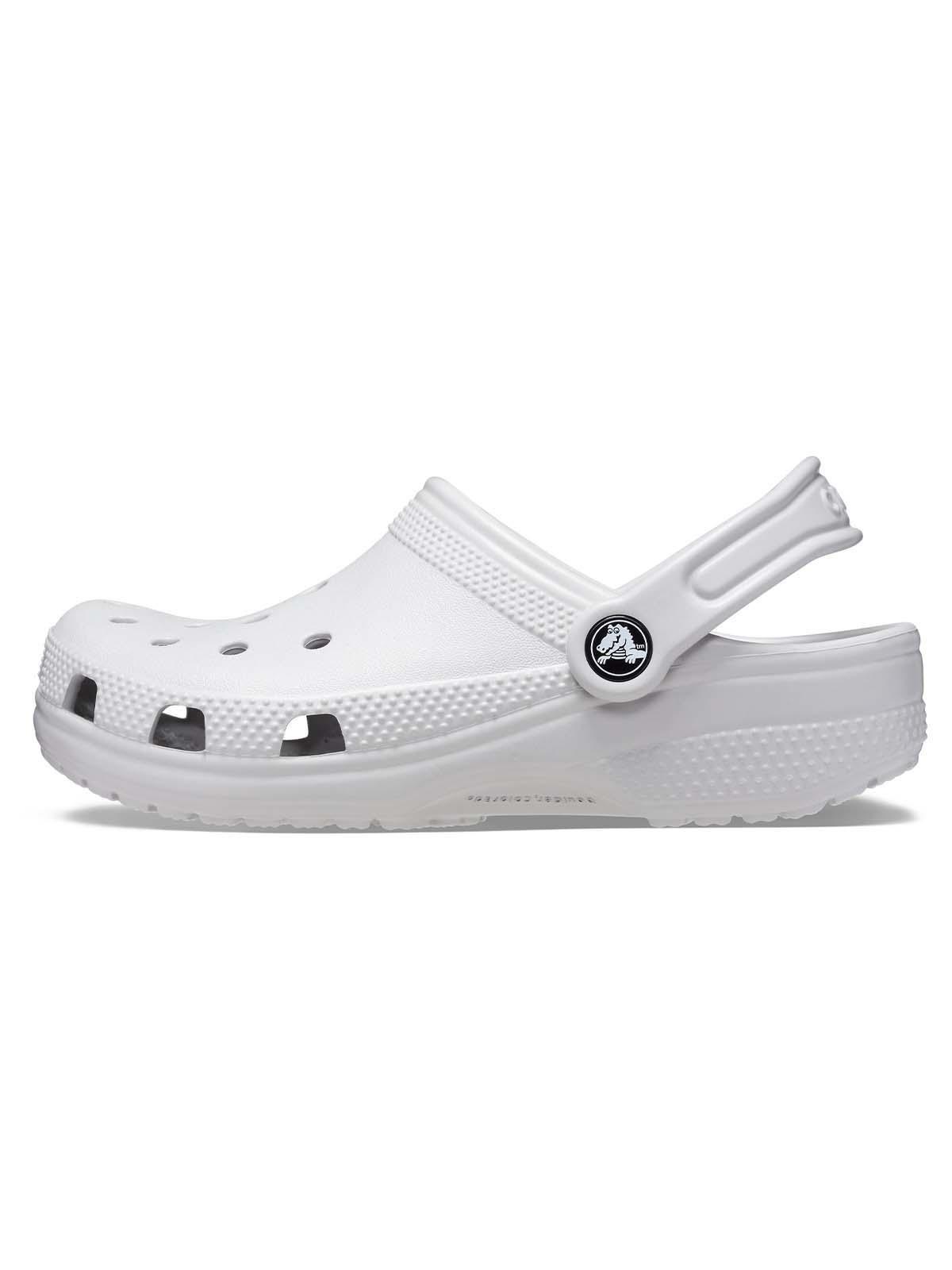 Zueco Crocs Niño Classic Clog T Blanco-1