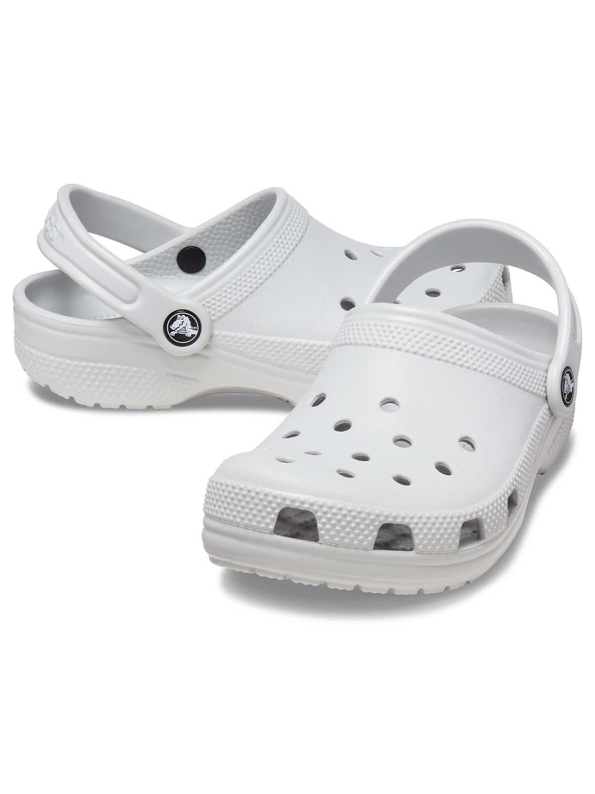 Zueco Crocs Niño Classic Clog T Blanco-3