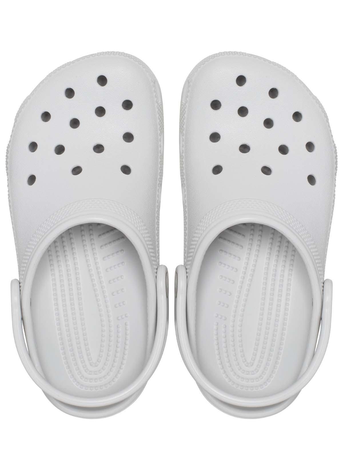 Zueco Crocs Niño Classic Clog T Blanco-4