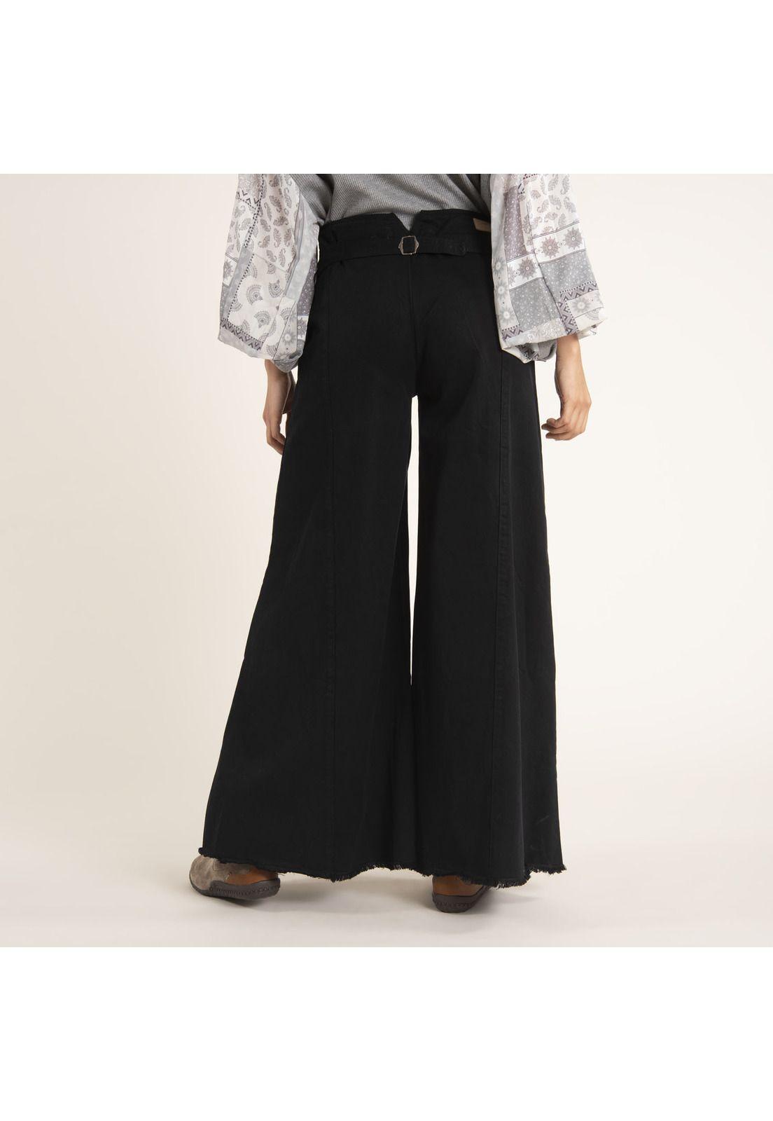 Pantalón Mujer Vasca Negro-1