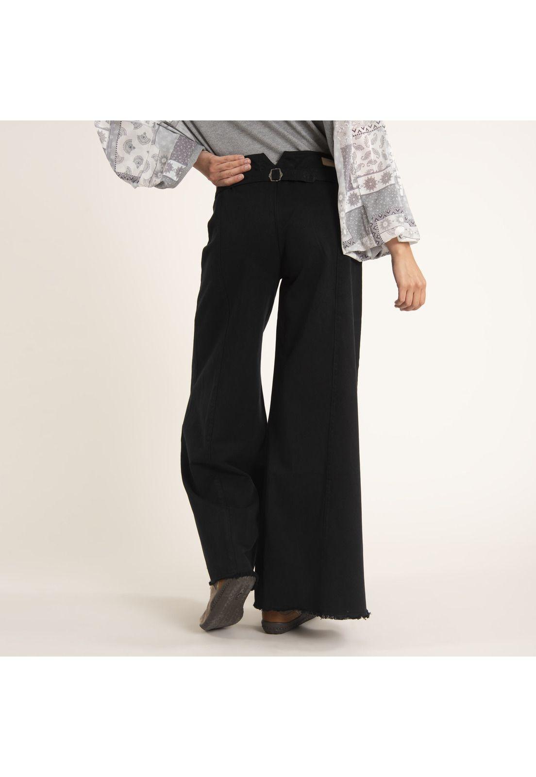 Pantalón Mujer Vasca Negro-2