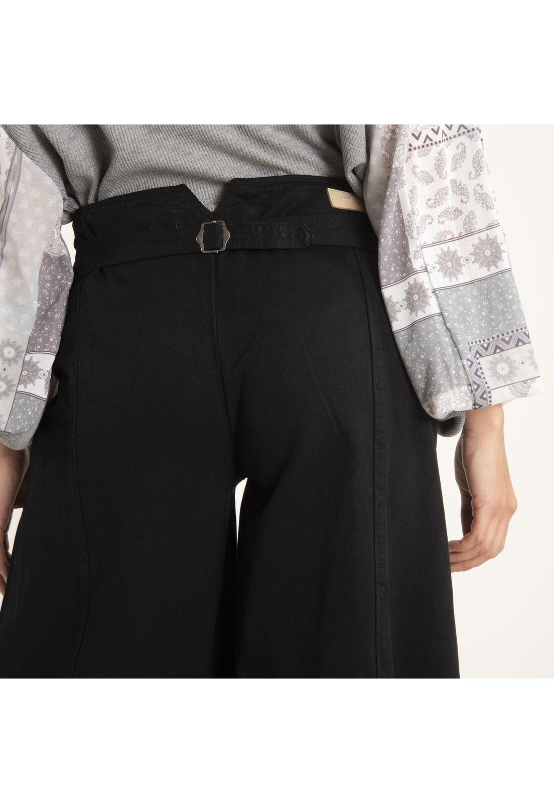 Pantalón Mujer Vasca Negro-3