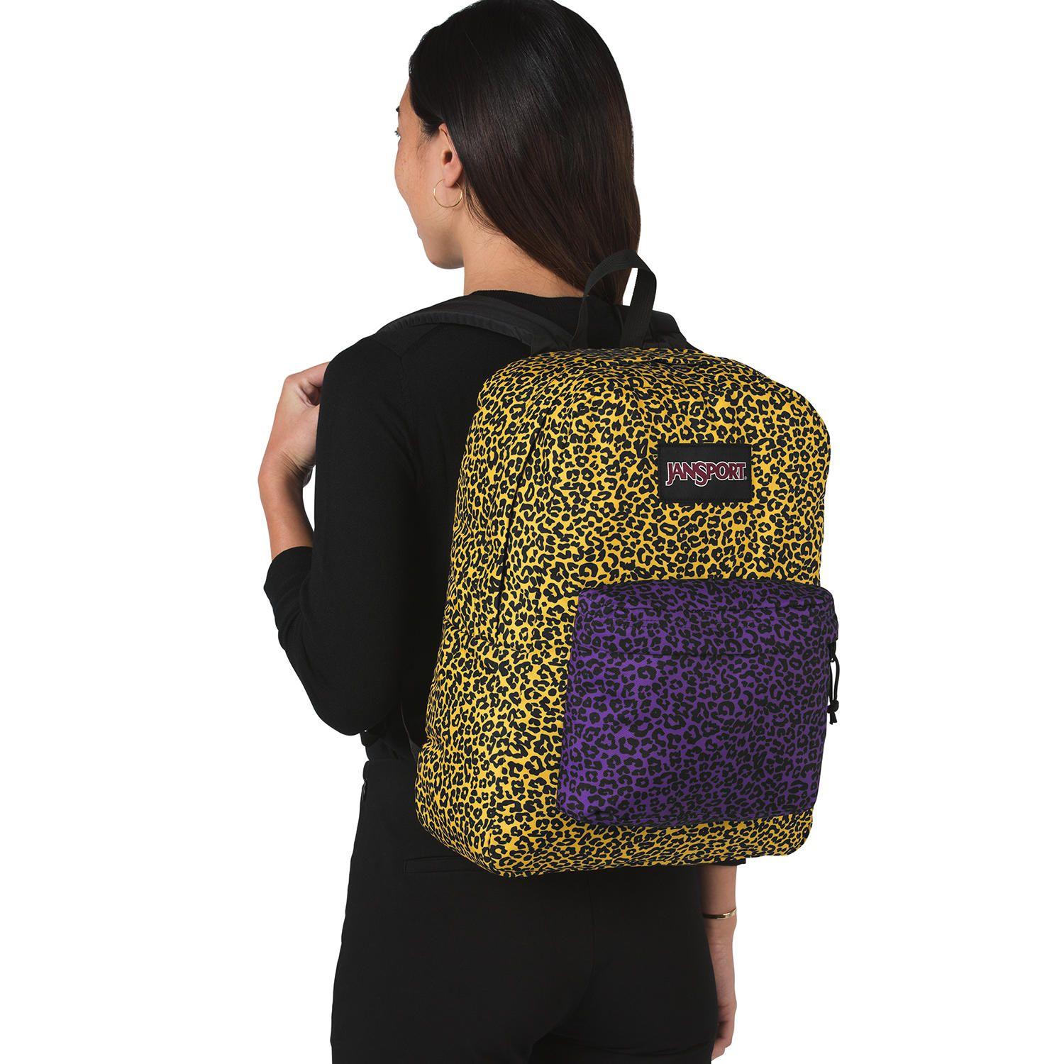 Mochila Black Label Superb Yellow Leopard Life-2