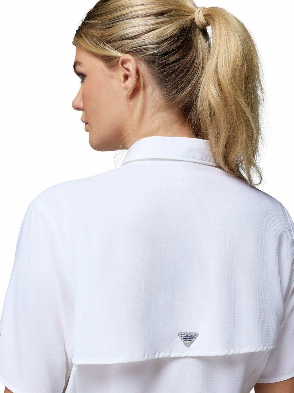 Blusa Manga Corta Mujer Tamiami II Blanco-3