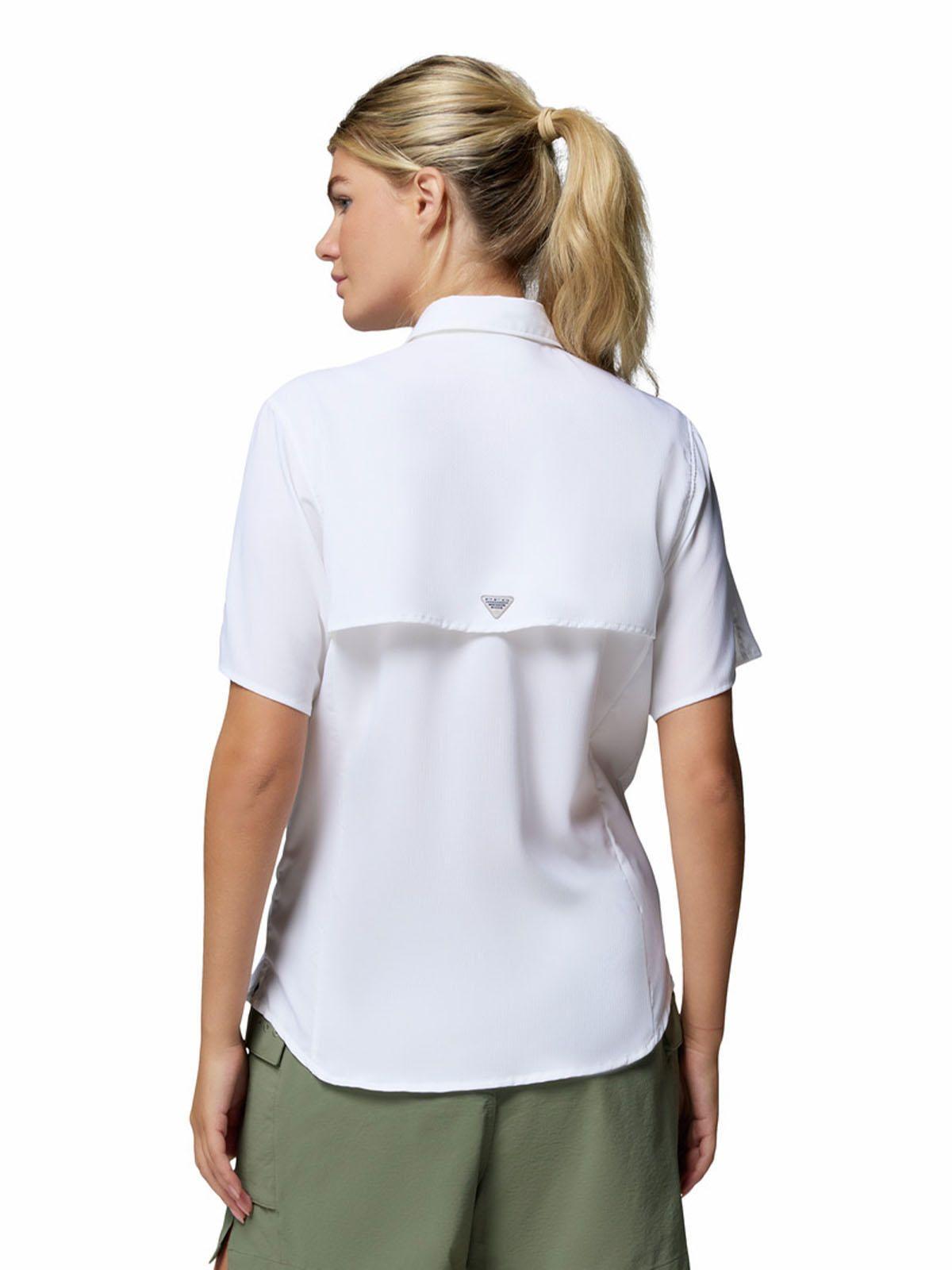 Blusa Manga Corta Mujer Tamiami II Blanco-4