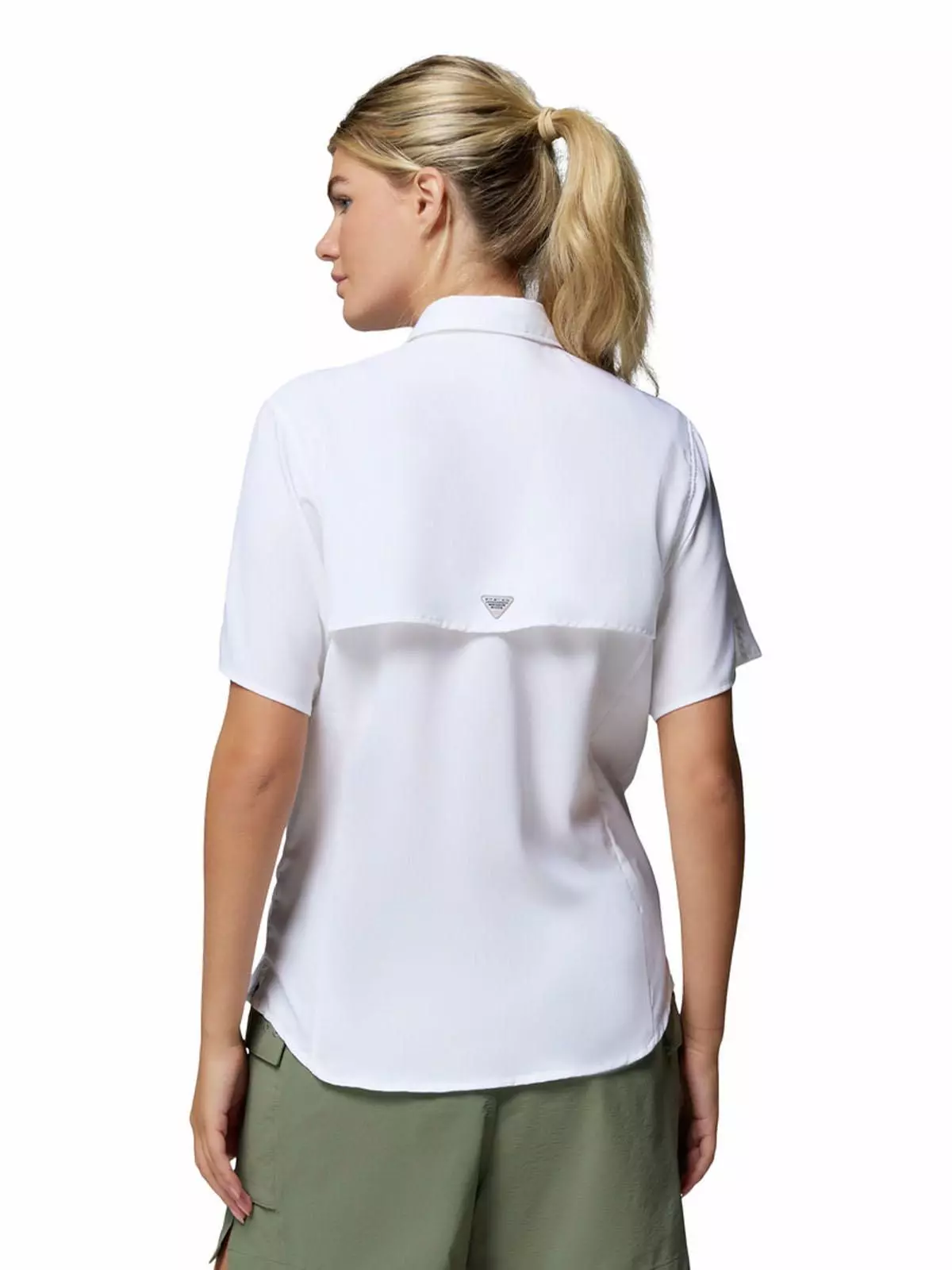 Blusa Manga Corta Mujer Tamiami II Blanco-4
