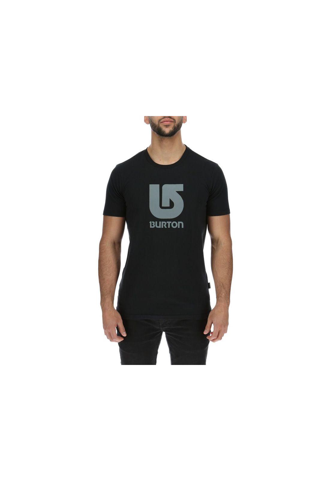 Polera M/C  Hombre Logo Vertical Ii Negro-0