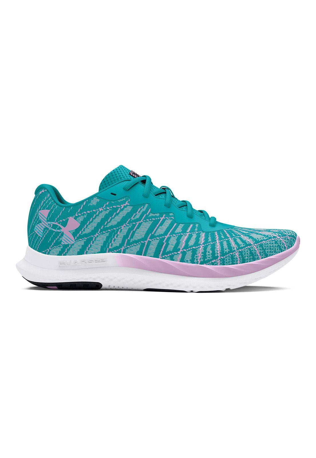 Zapatilla Ua W Charged Breeze Azul Mujer-0