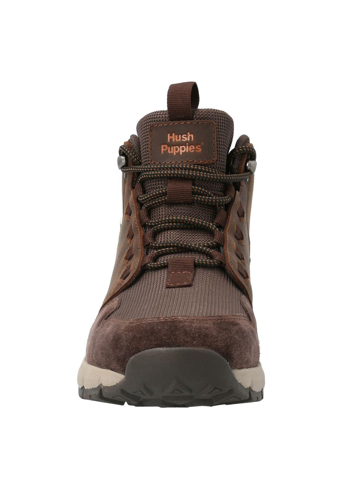 Zapatilla Con Caña Cuero Hombre Cavier Chocolate-1