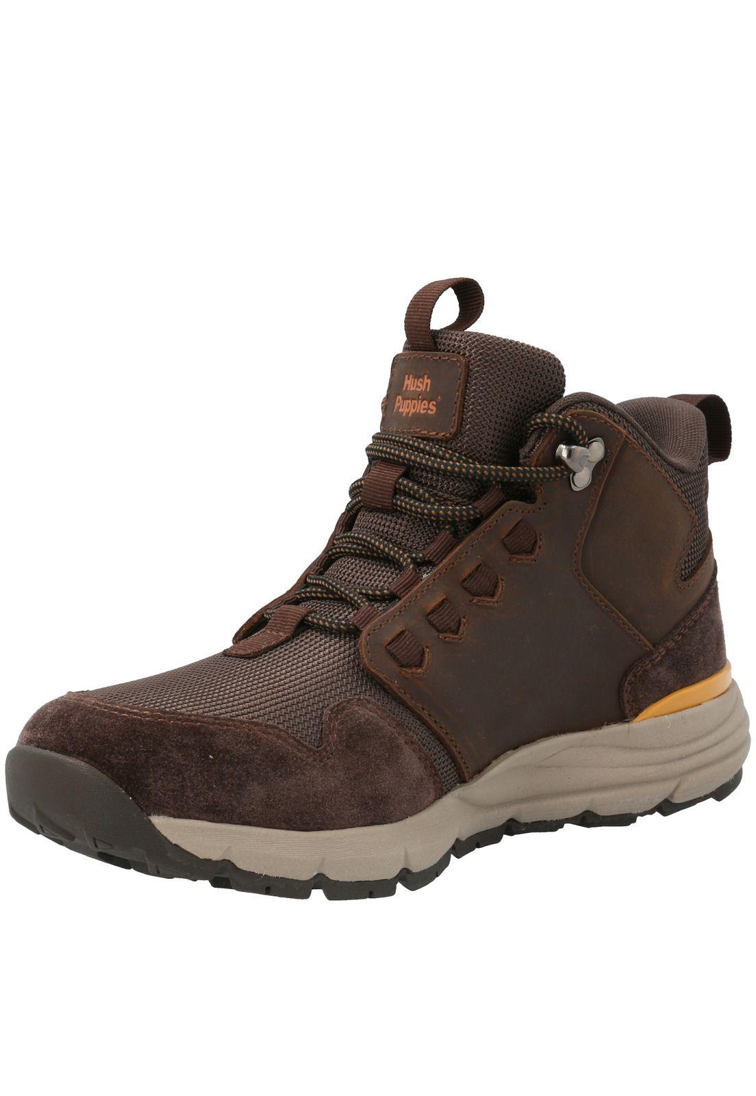 Zapatilla Con Caña Cuero Hombre Cavier Chocolate-2