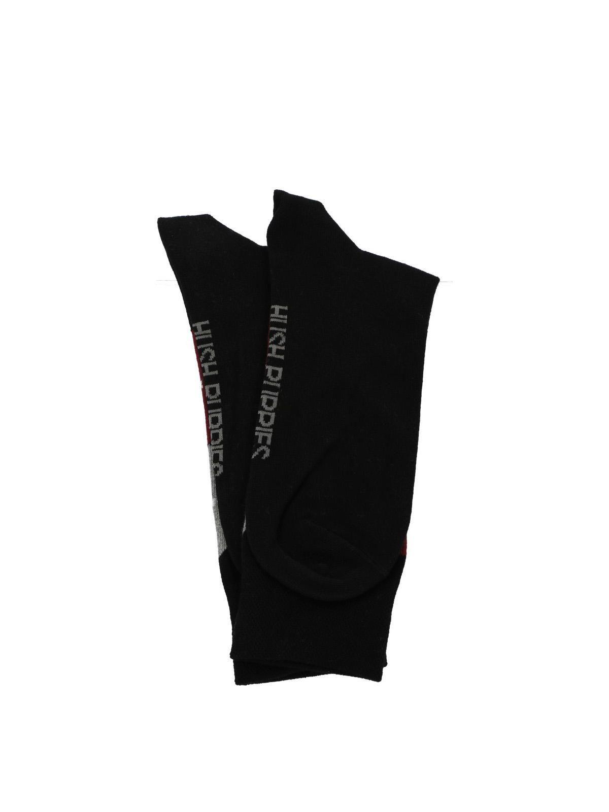 Calcetín Algodón Hombre C Cuff Argyle Negro-2