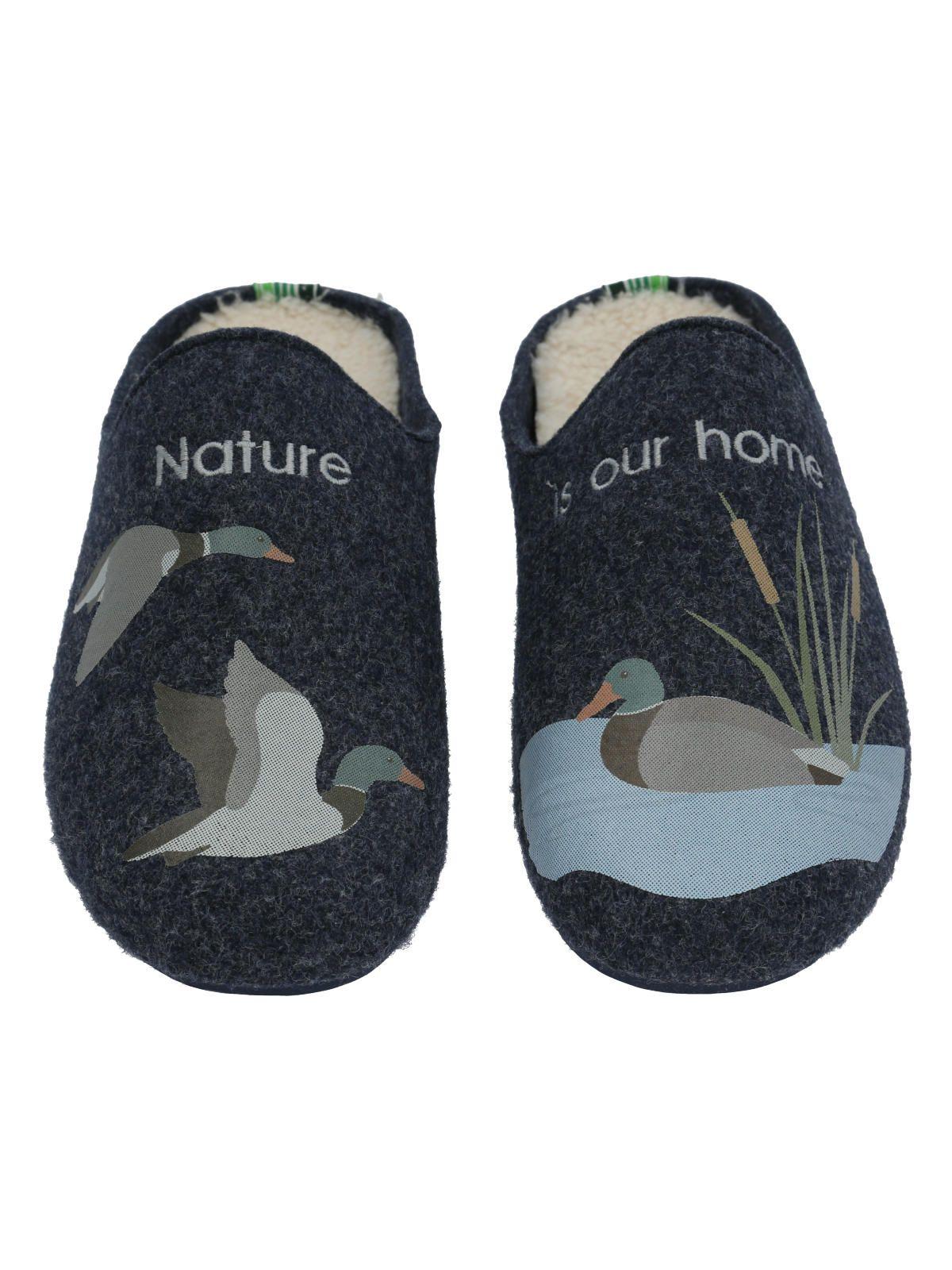 Pantufla Unisex Slipper Duck Azul-1