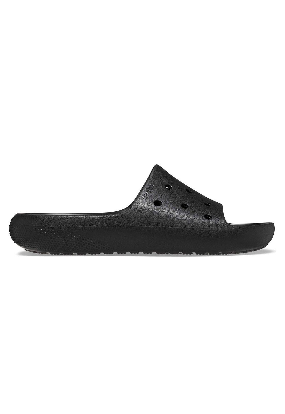Sandalia Crocs Hombre Classic Slide V2 Negro-0