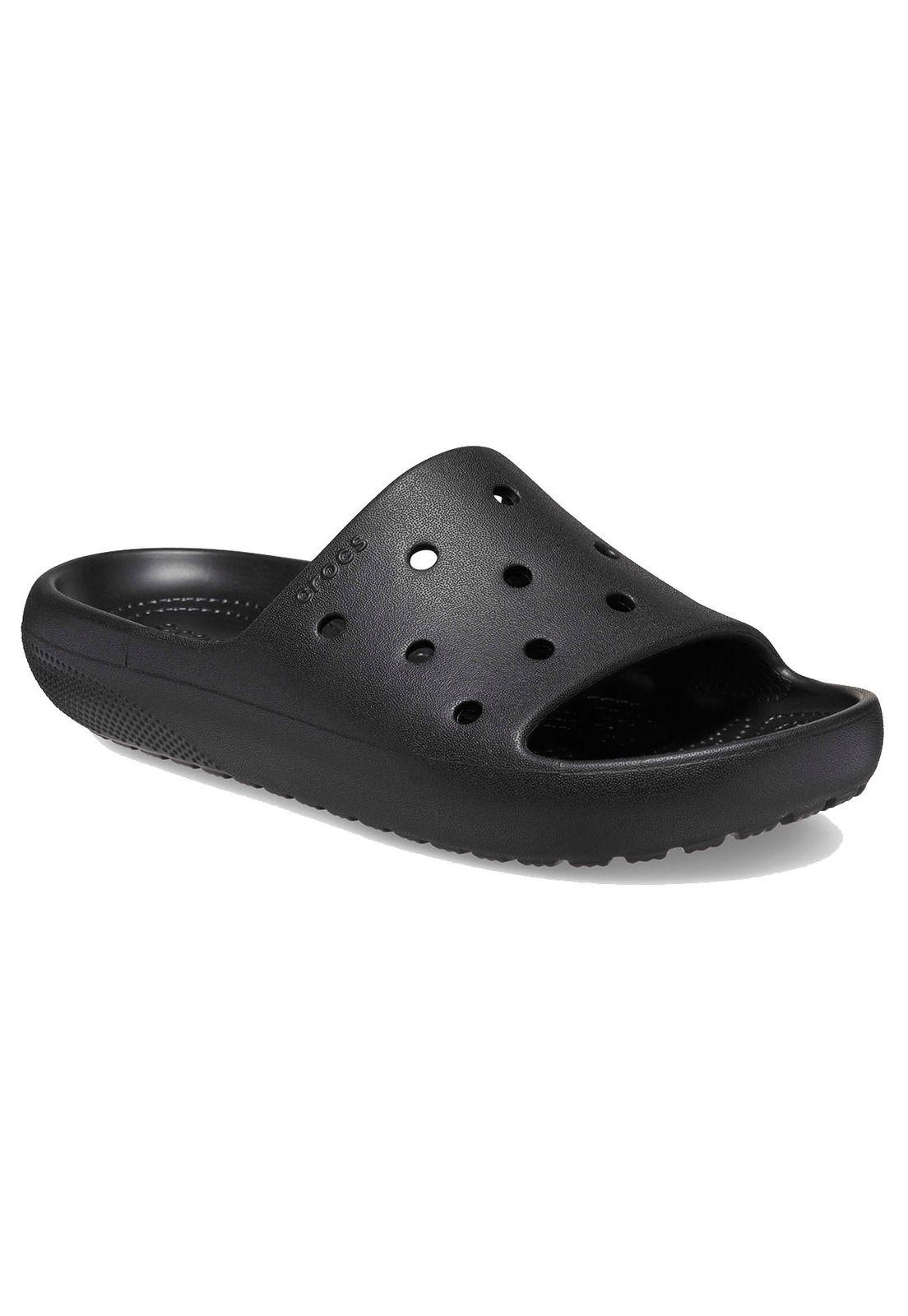 Sandalia Crocs Hombre Classic Slide V2 Negro-6