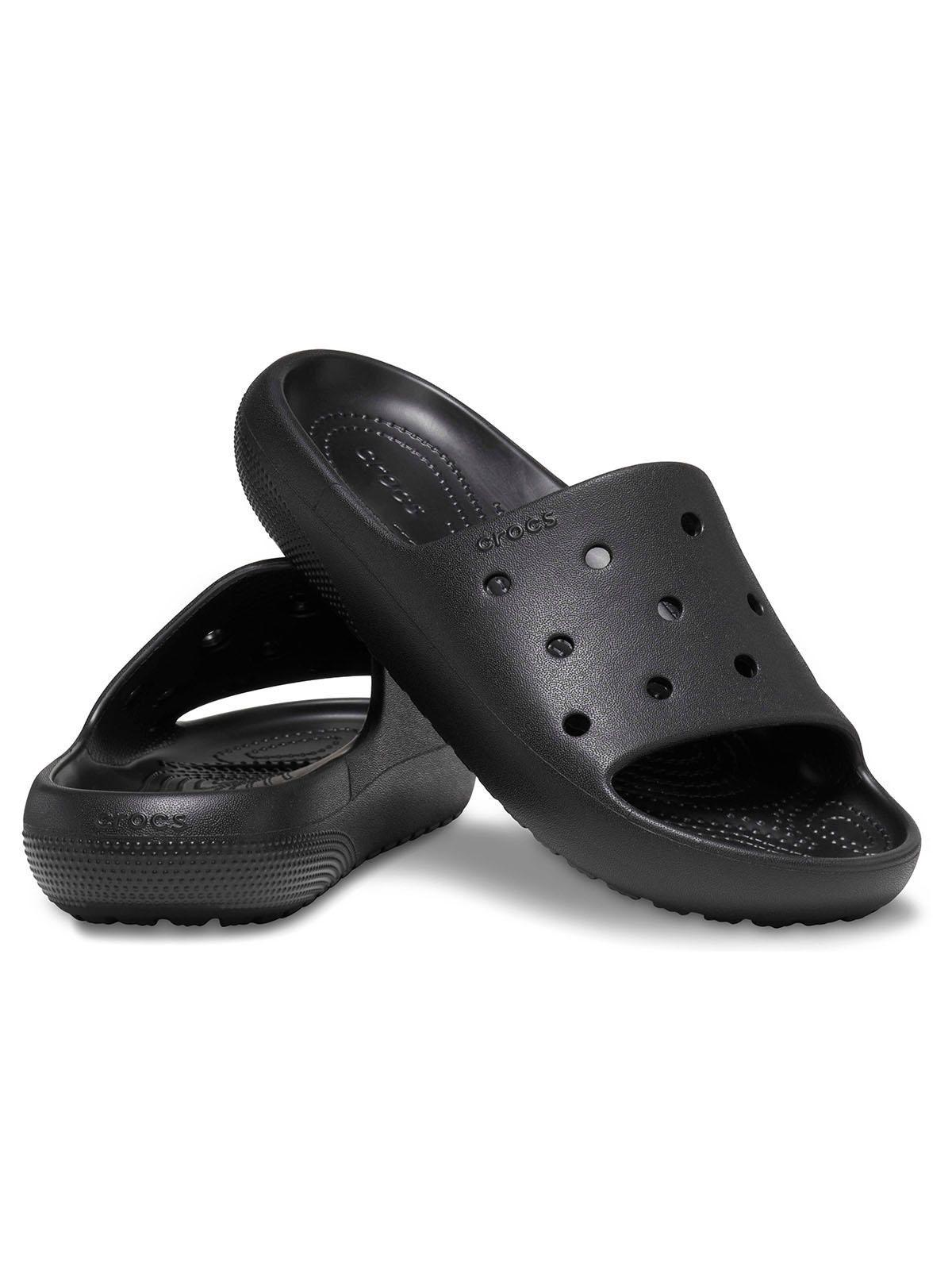 Sandalia Crocs Hombre Classic Slide V2 Negro-3
