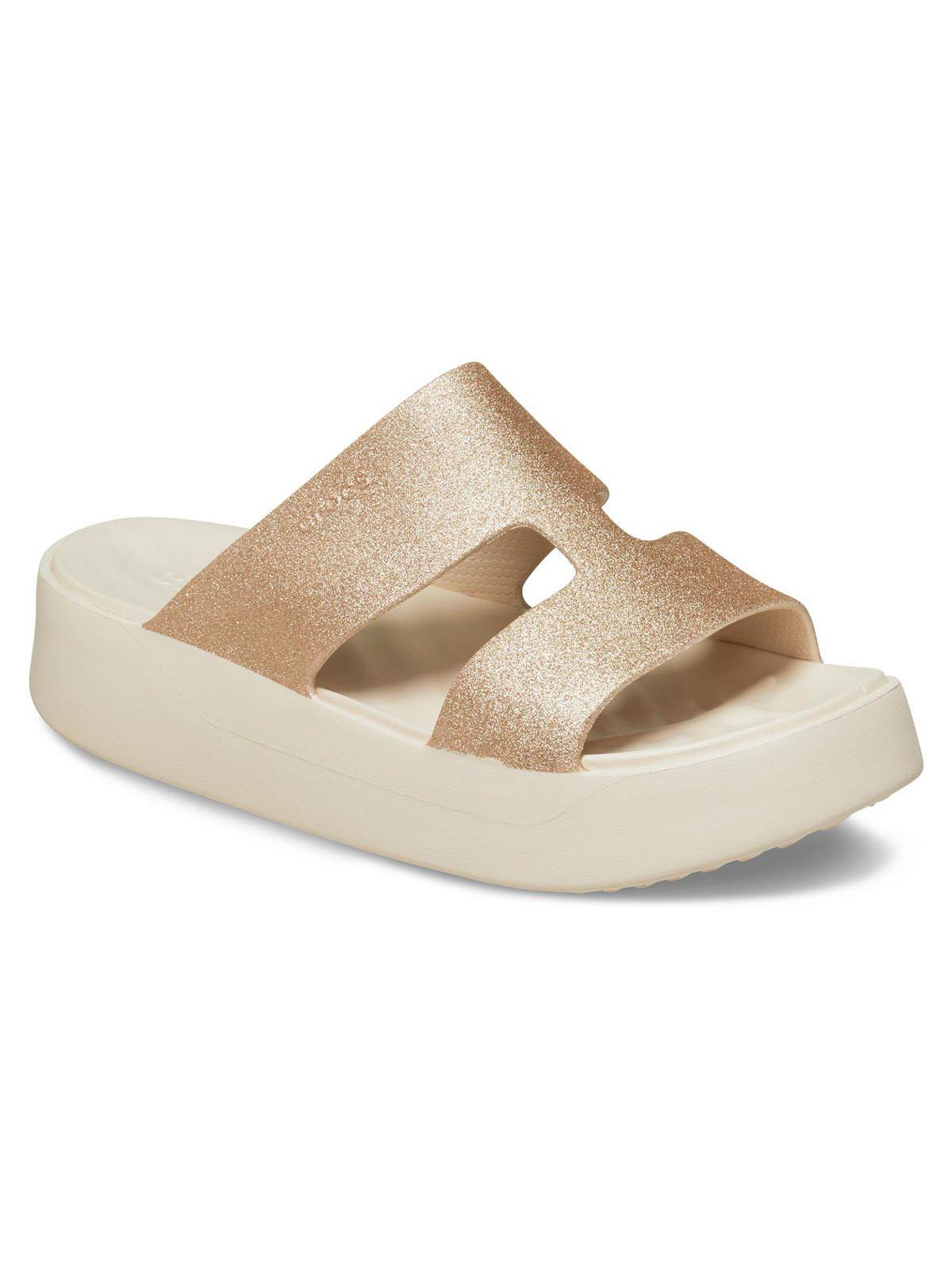 Sandalia Crocs Mujer Getaway Pltr H-Strap Beige-6