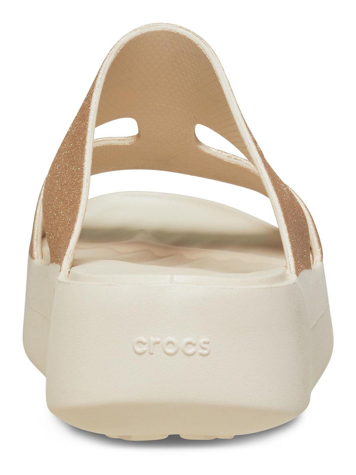 Sandalia Crocs Mujer Getaway Pltr H-Strap Beige-7