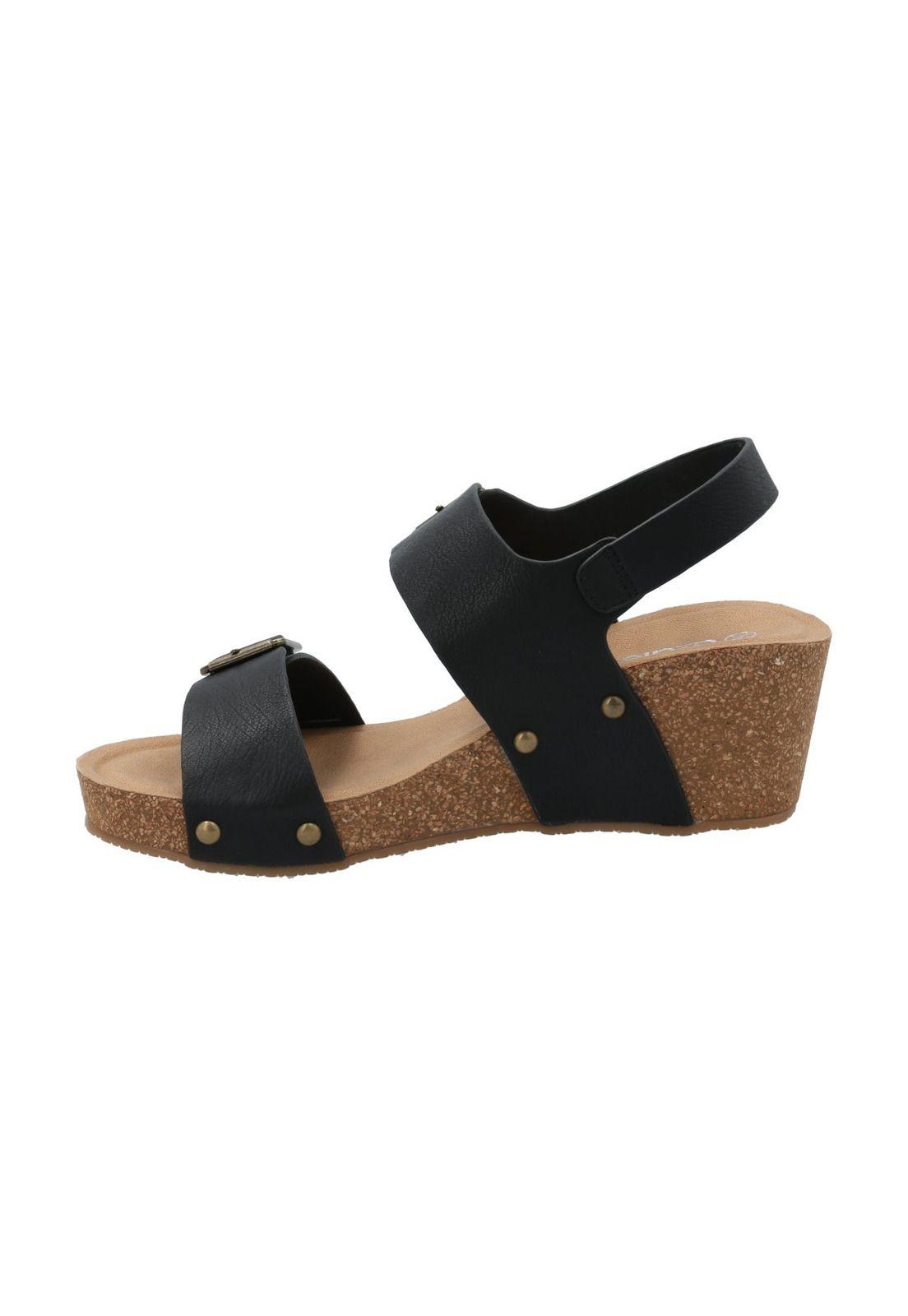 Sandalia Mujer Marena Negro-5
