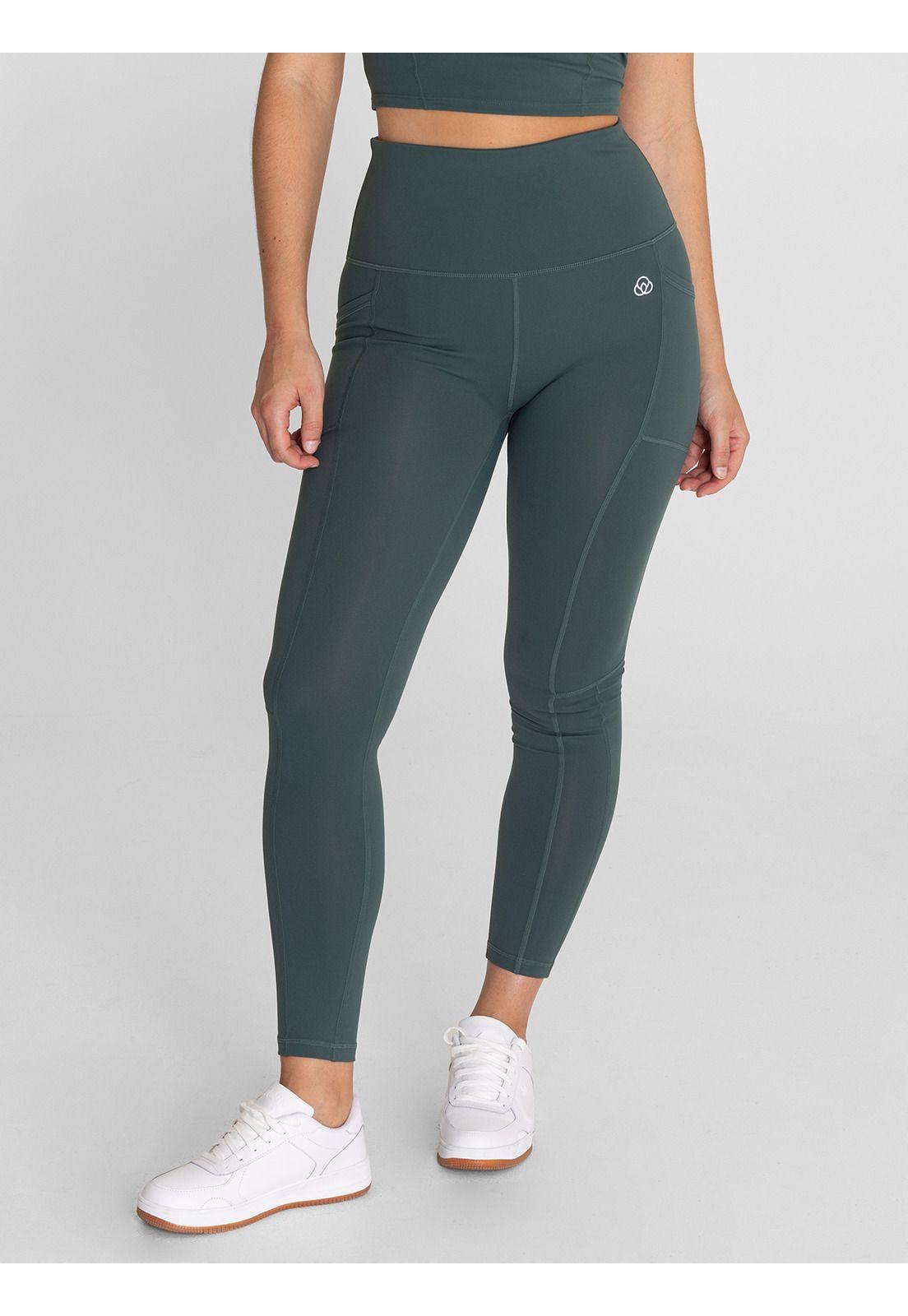 Calza tiro alto Mujer Hr Long Legg Noa Petróleo-0