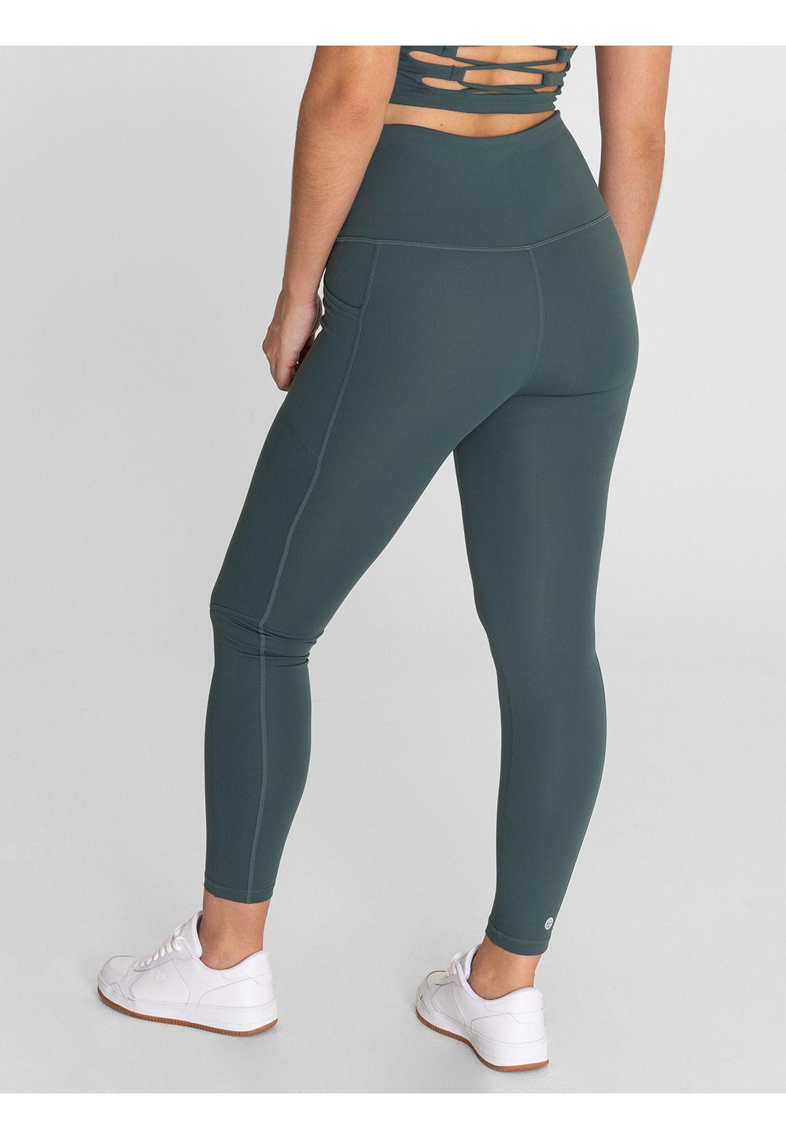 Calza tiro alto Mujer Hr Long Legg Noa Petróleo-3