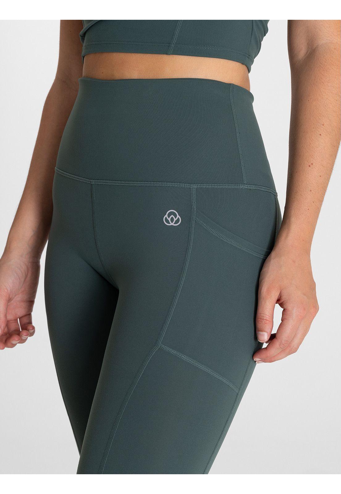 Calza tiro alto Mujer Hr Long Legg Noa Petróleo-4