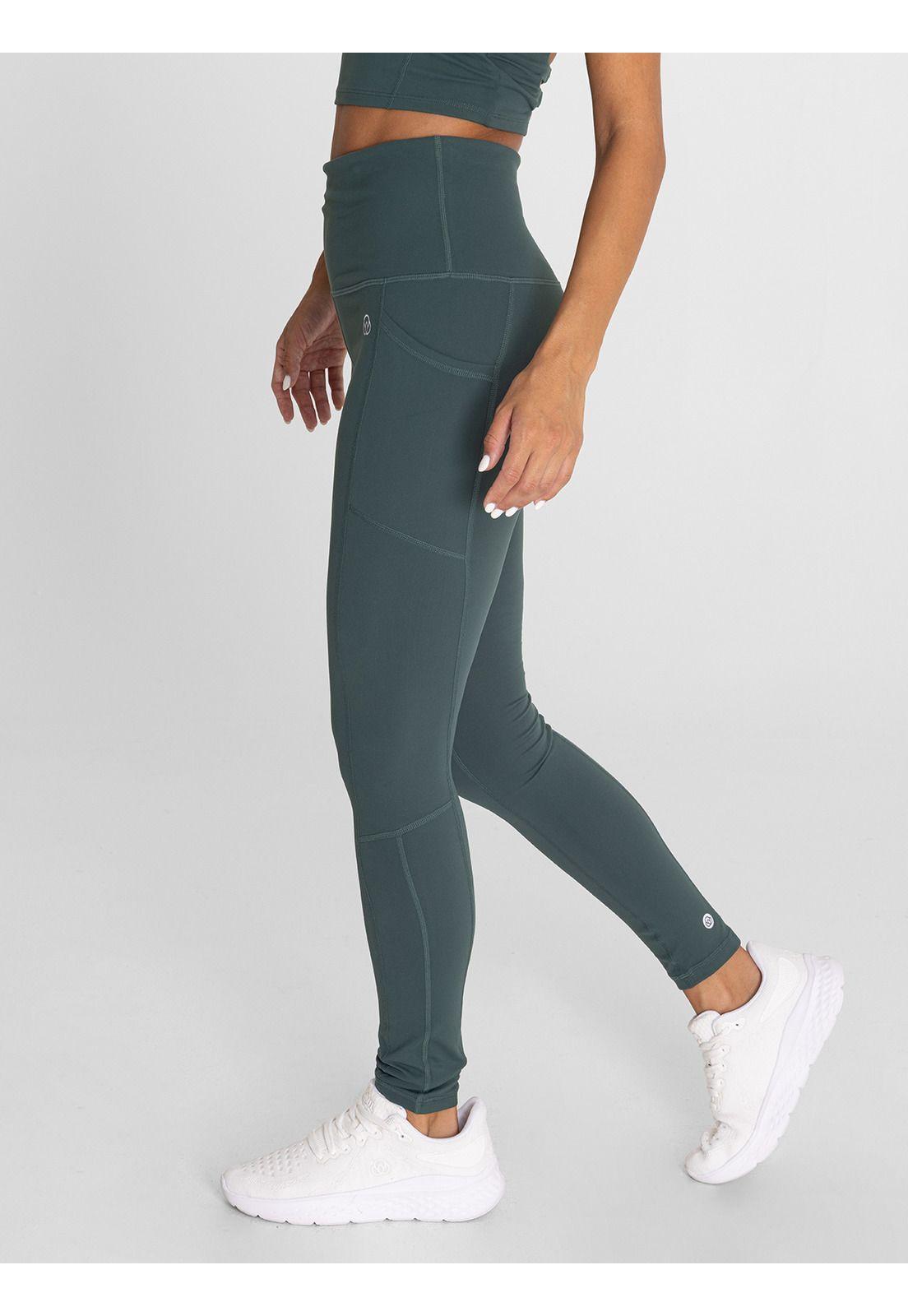 Calza tiro alto Mujer Hr Long Legg Noa Petróleo-6