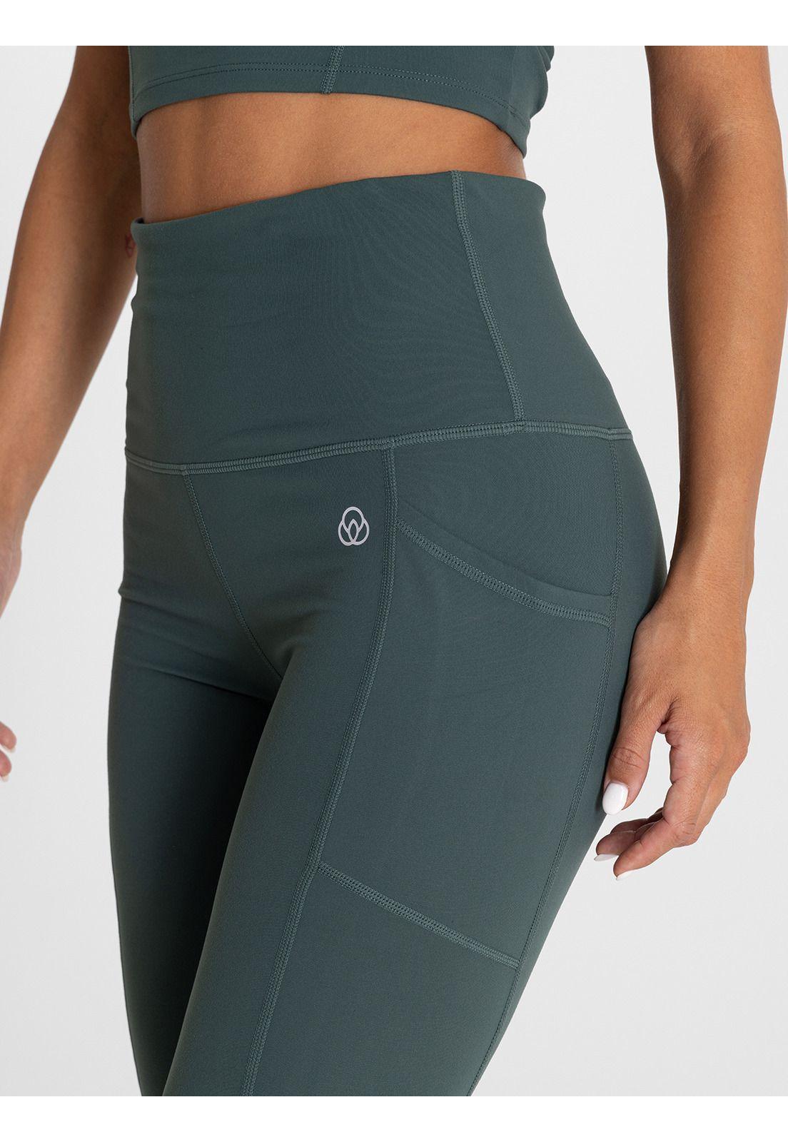 Calza tiro alto Mujer Hr Long Legg Noa Petróleo-8