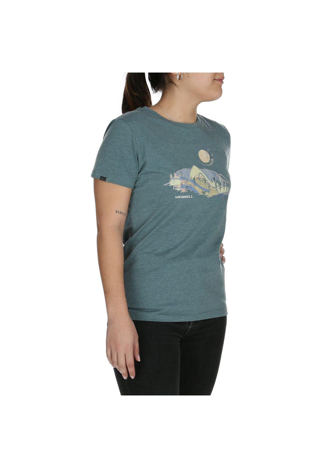 Polera Mujer Acuarela Tee Gris-3
