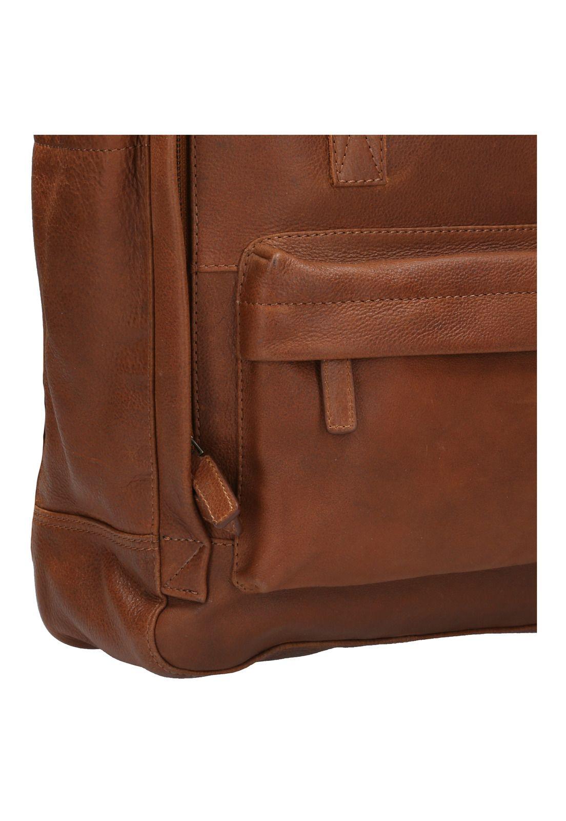 Mochila Unisex Aq Arezzo Back Café-3