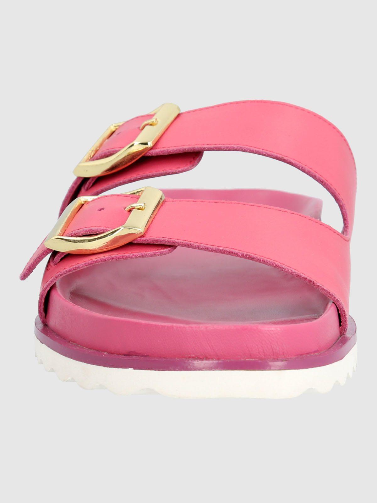 Sandalia Cuero Mujer Varana Morada-3