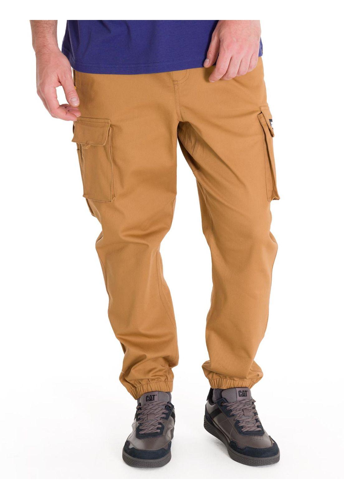 Pantalón Casual Diesel Hombre Caramelo Cat-0
