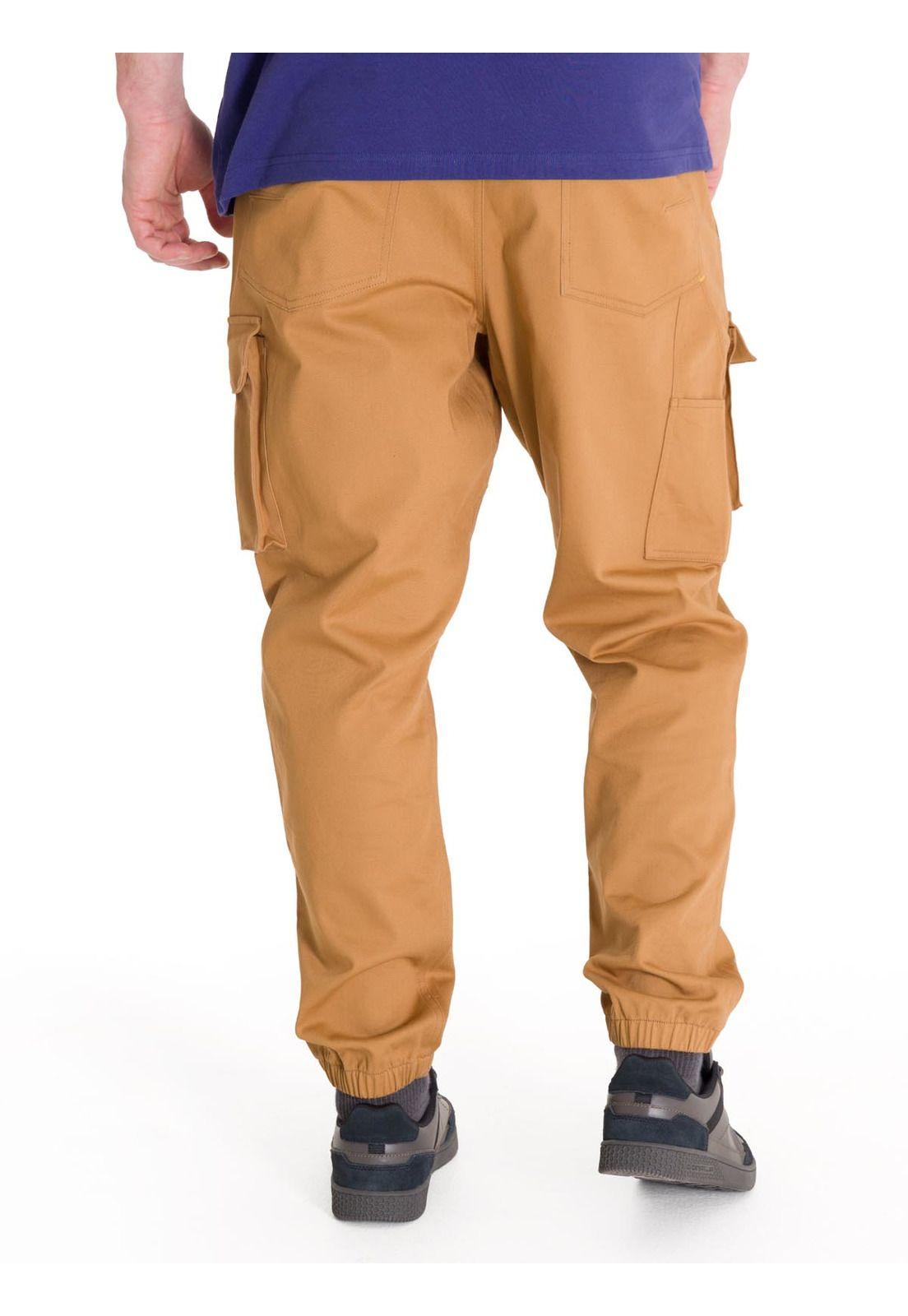 Pantalón Casual Diesel Hombre Caramelo Cat-3