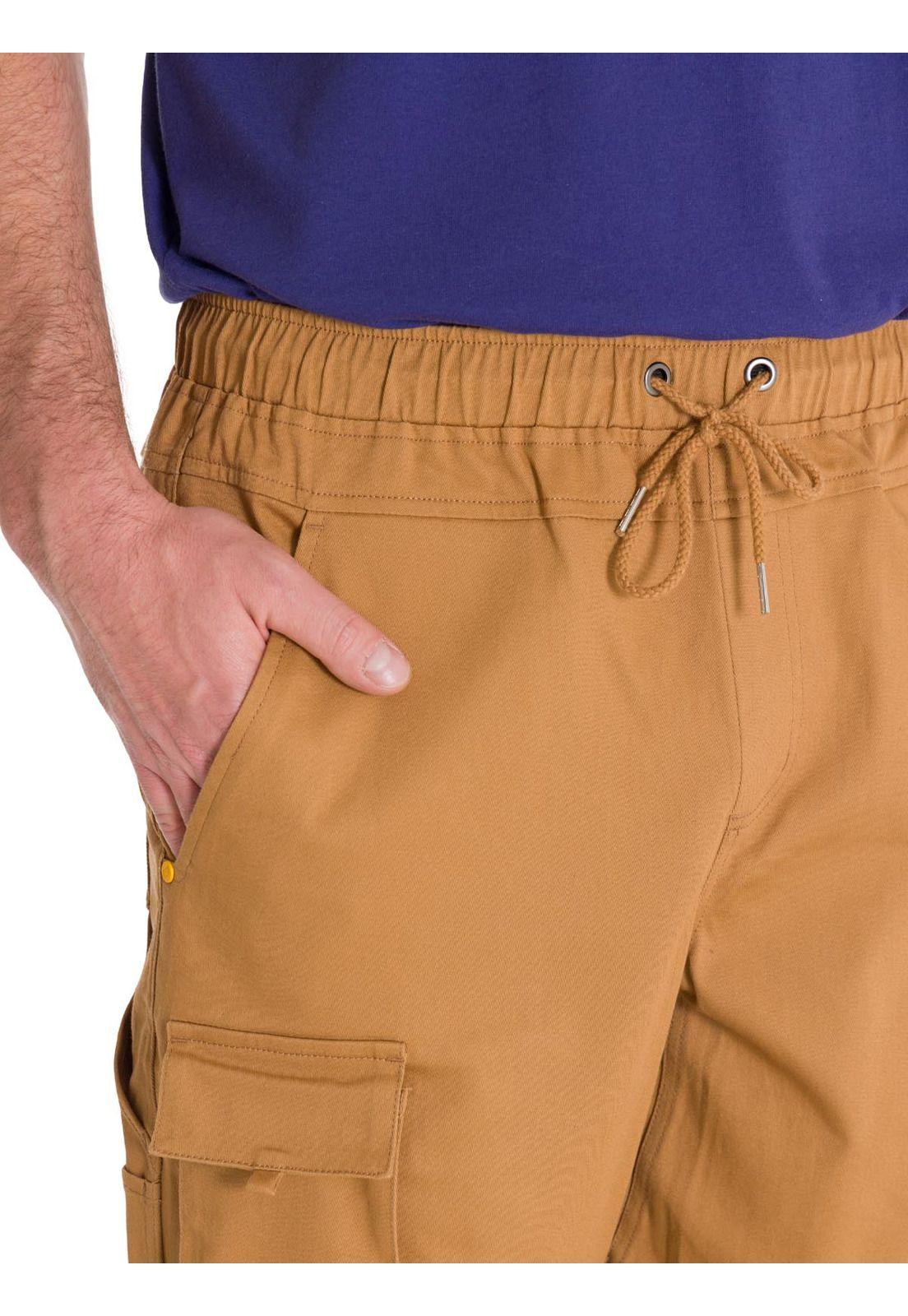 Pantalón Casual Diesel Hombre Caramelo Cat-4