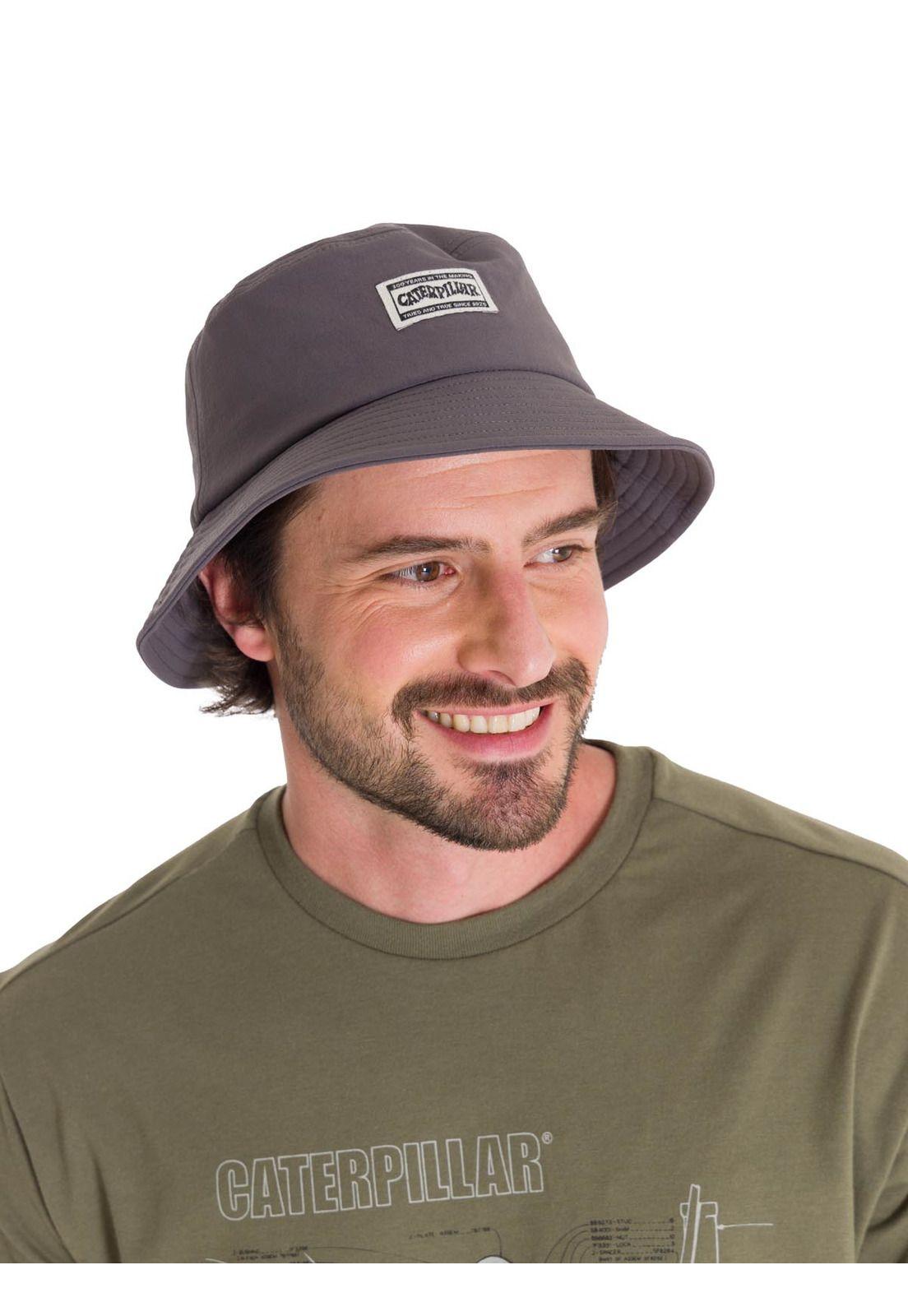 Gorro Bucket Sun Unisex Gris Oscuro-0