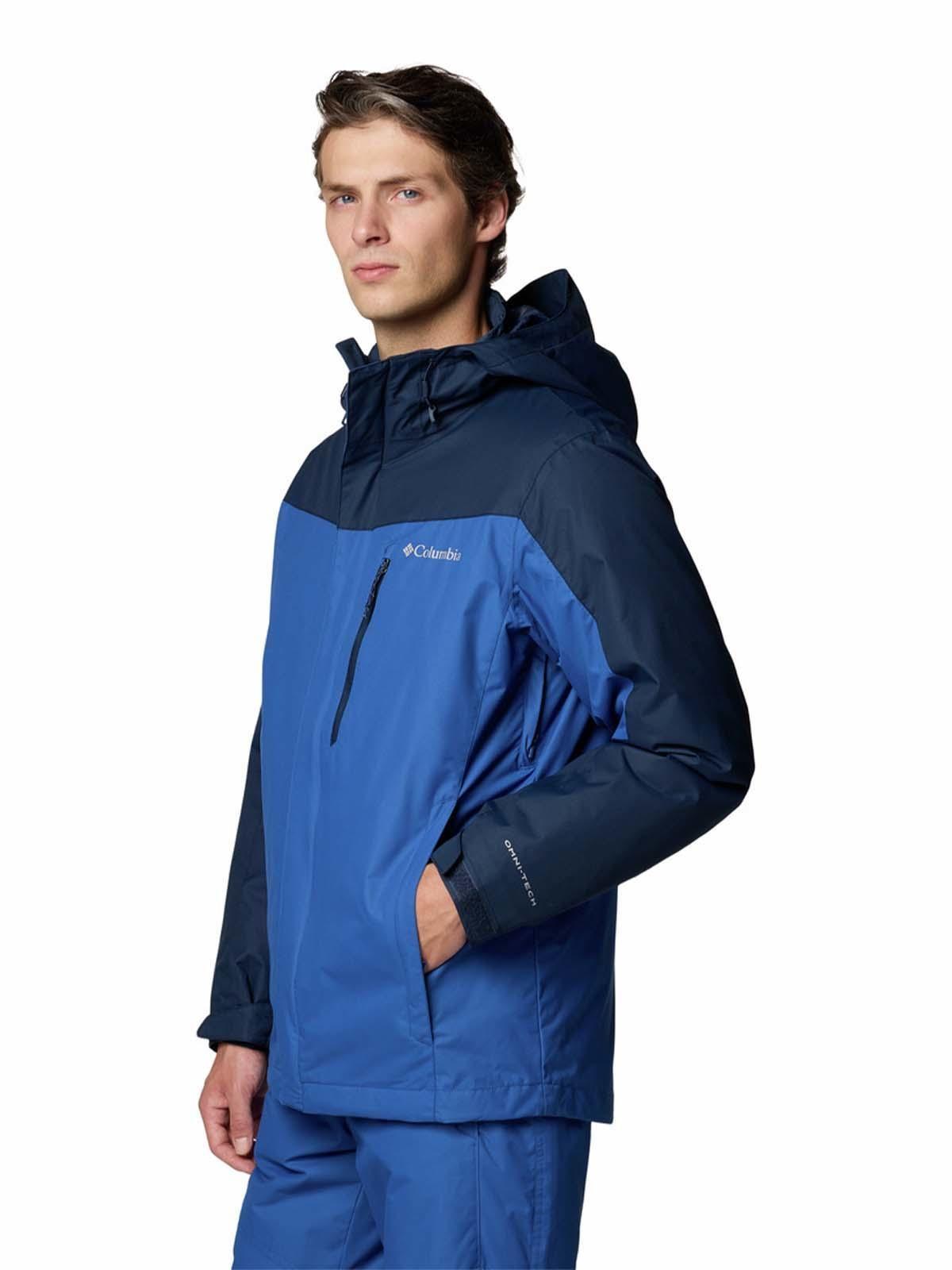 Parka impermeable Hombre Whirlibird V Ski Azul-1