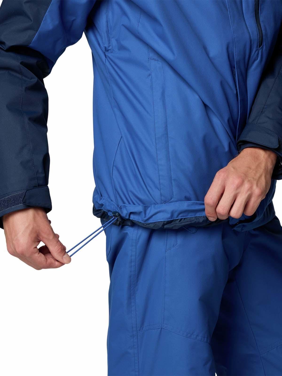 Parka impermeable Hombre Whirlibird V Ski Azul-8