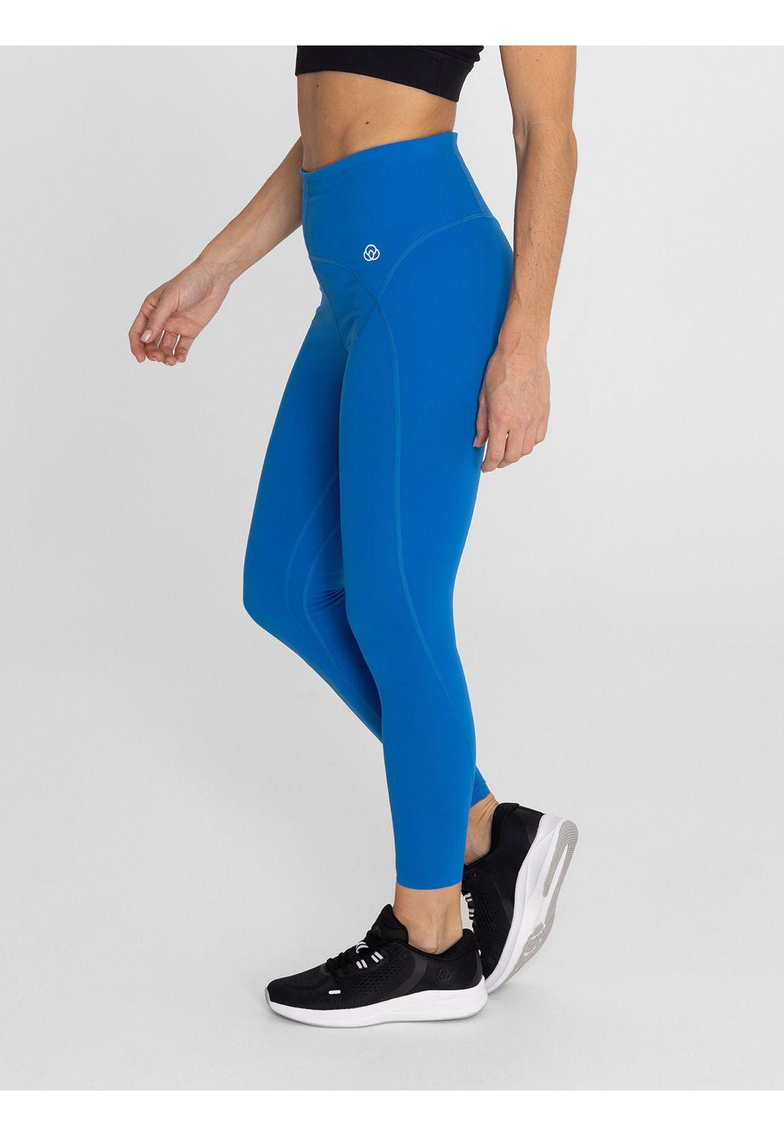 Calza 7/8 Mujer Ankle Helena Azul-3